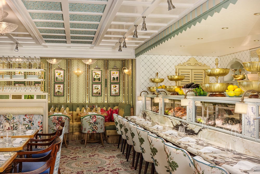 Lilibet's Mayfair interior