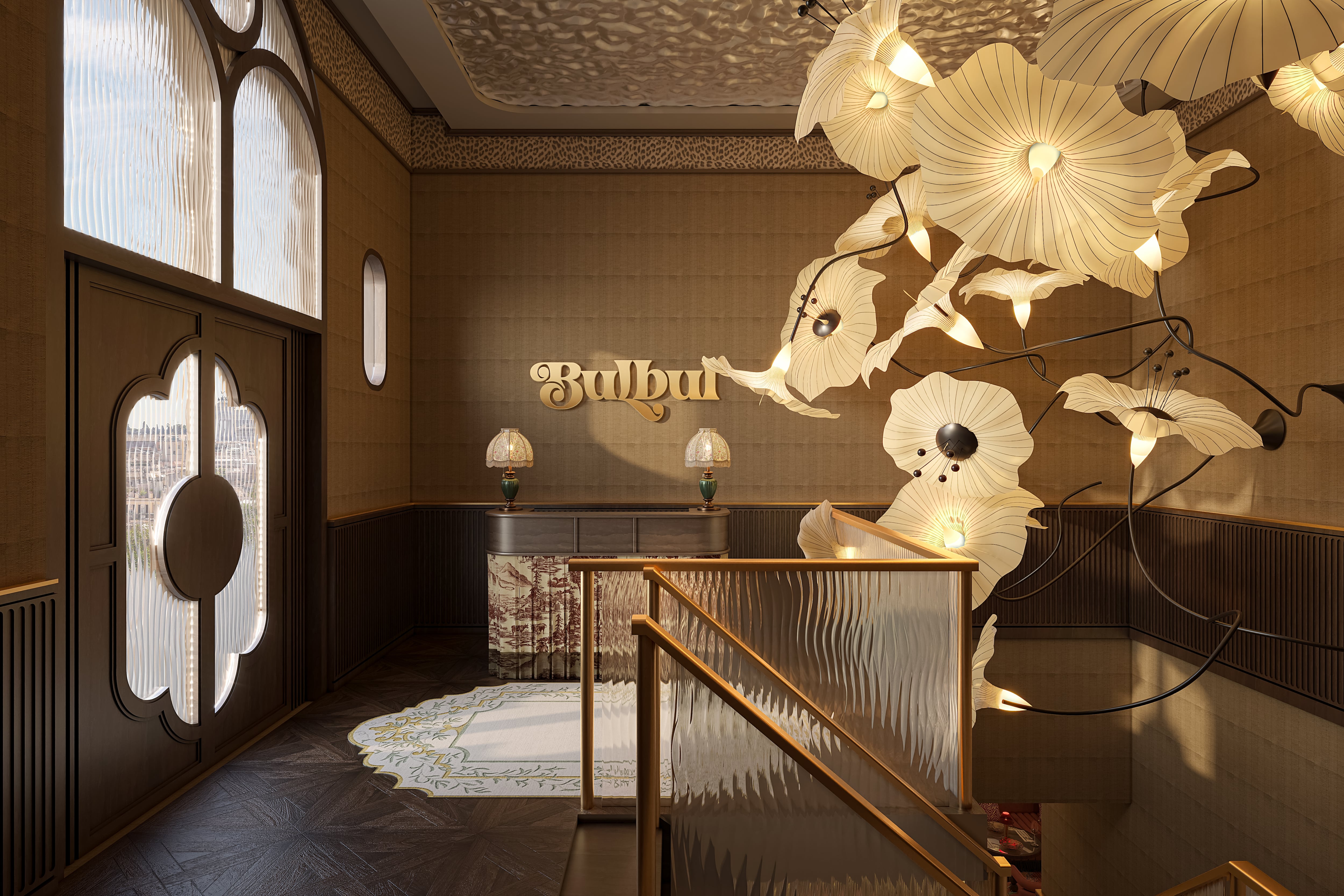 Bulbul Indian restaurant interior