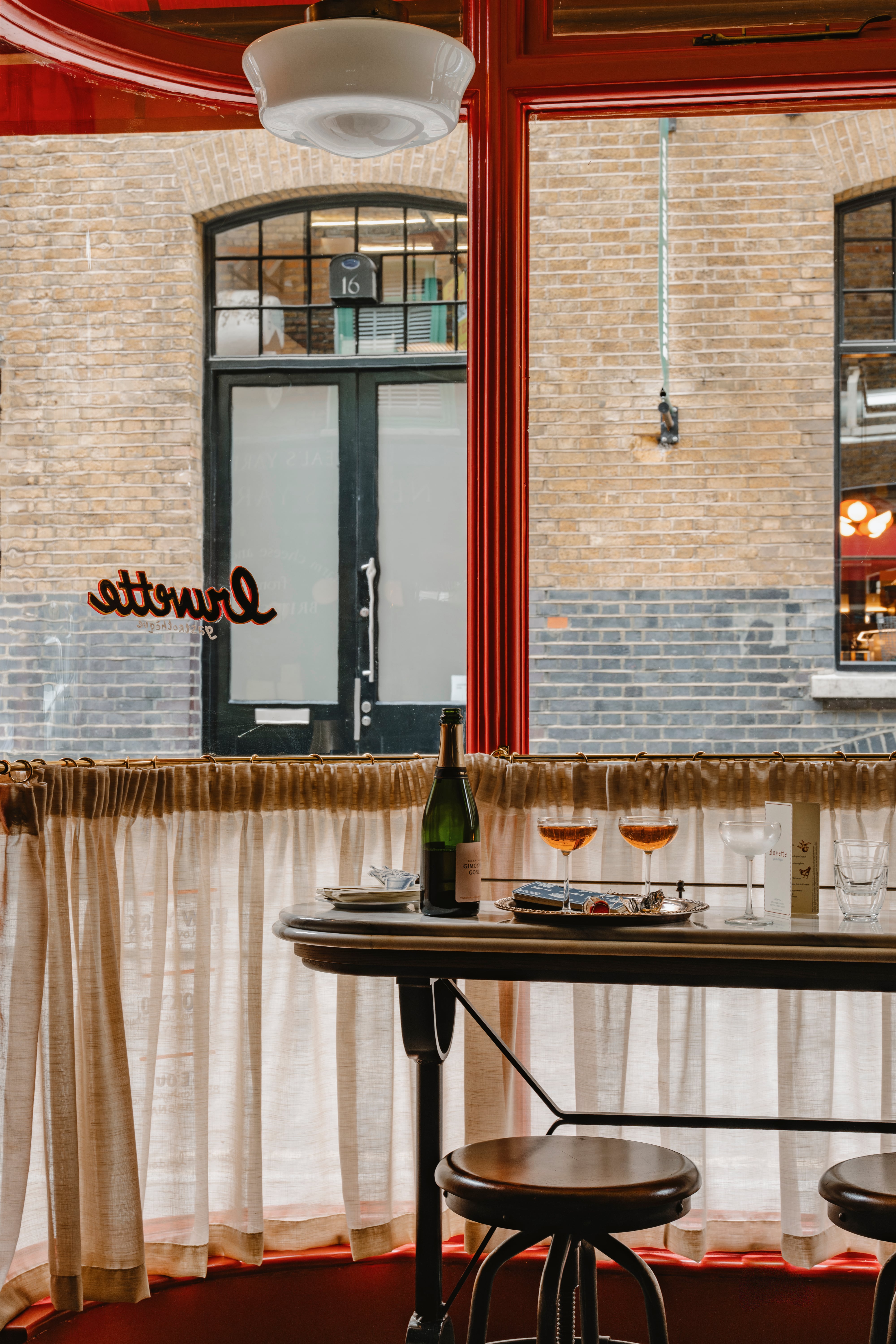 Buvette's interior
