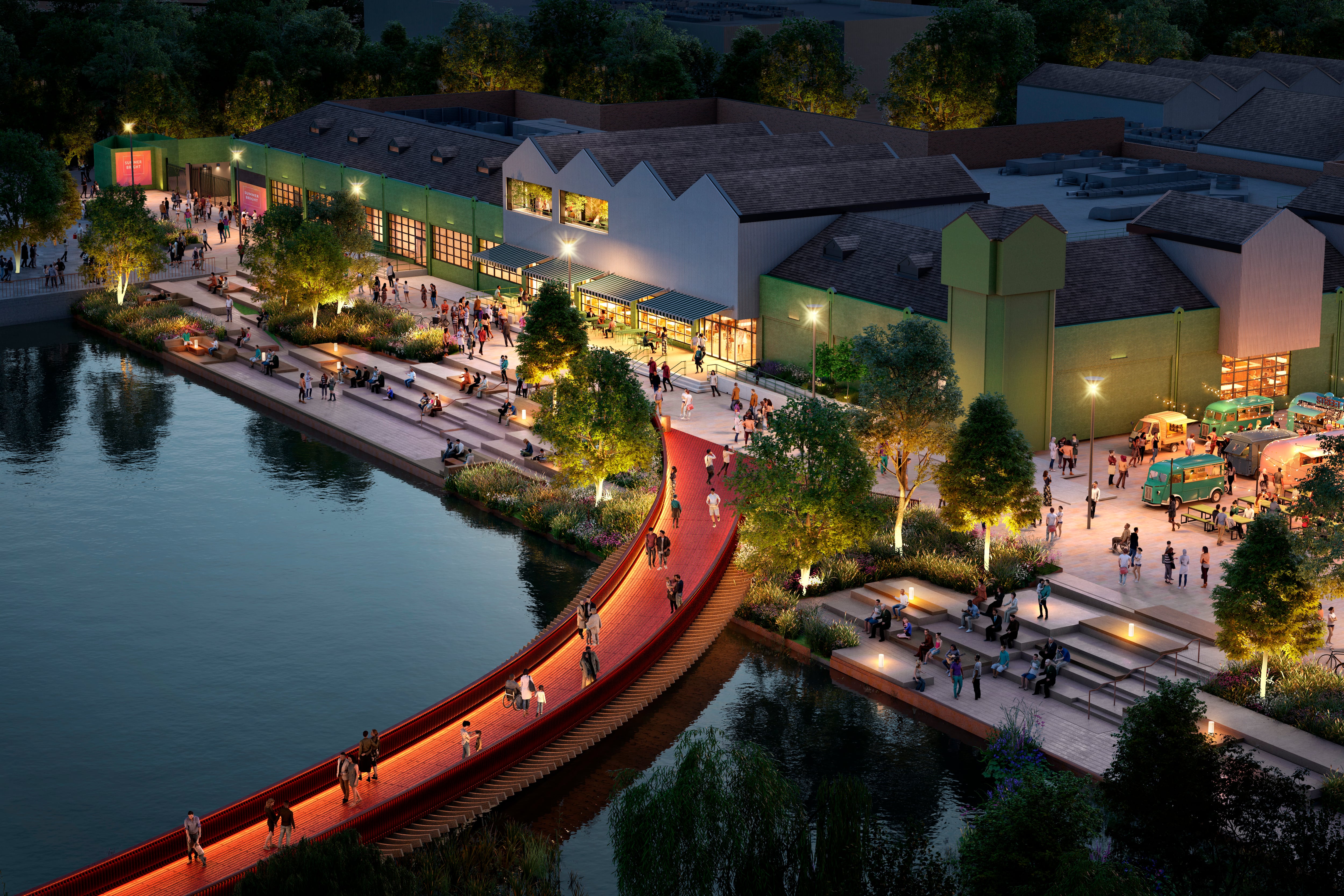 Food line-up announced for Canada Water’s Corner Corner food hall 