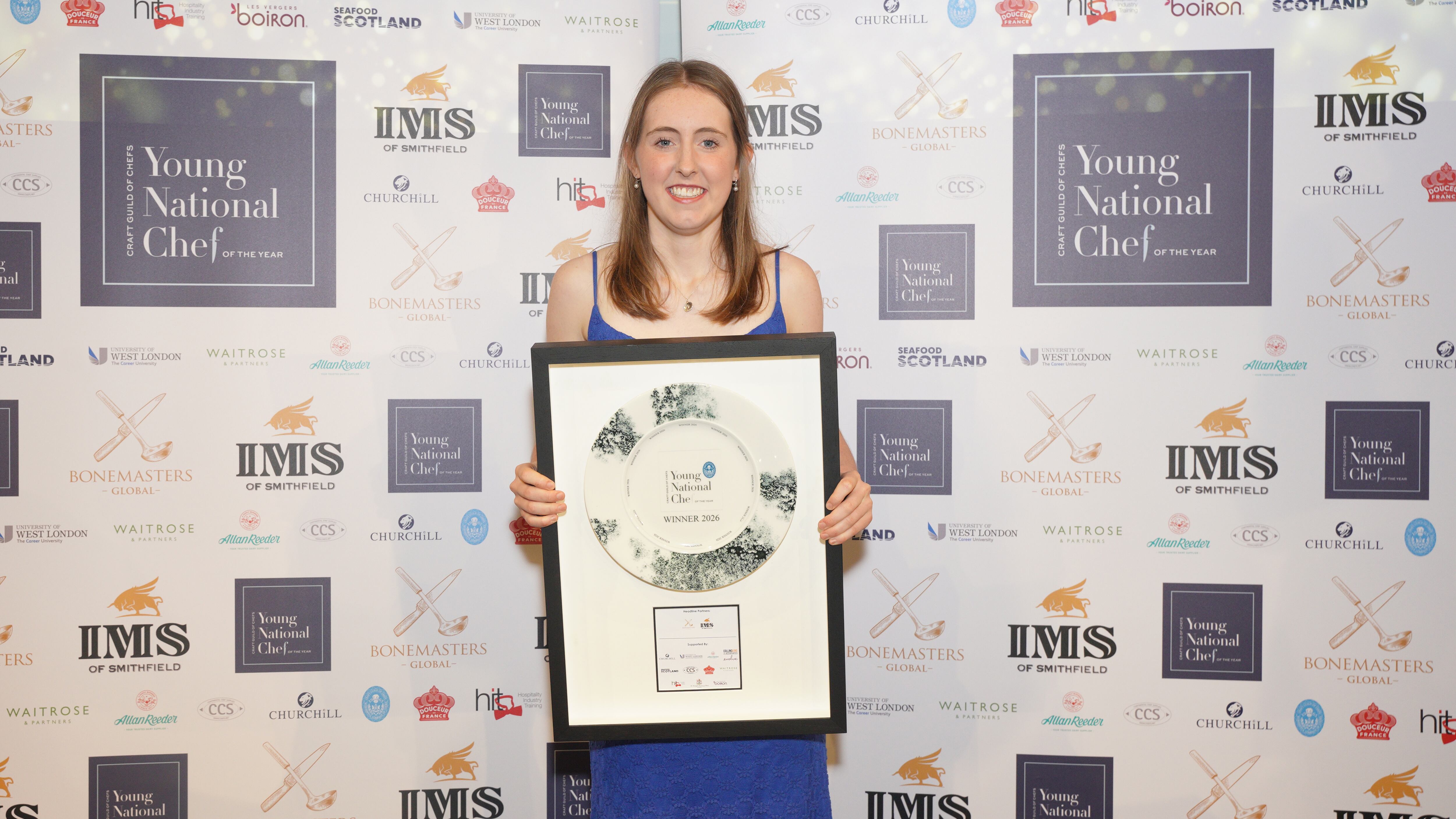 Keira Carolan from Windermere restaurant Henrock has been named the Craft Guild of Chefs’ Young National Chef of the Year 2025.