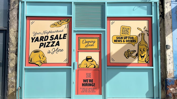 Yard Sale Pizza Queens Park coming soon