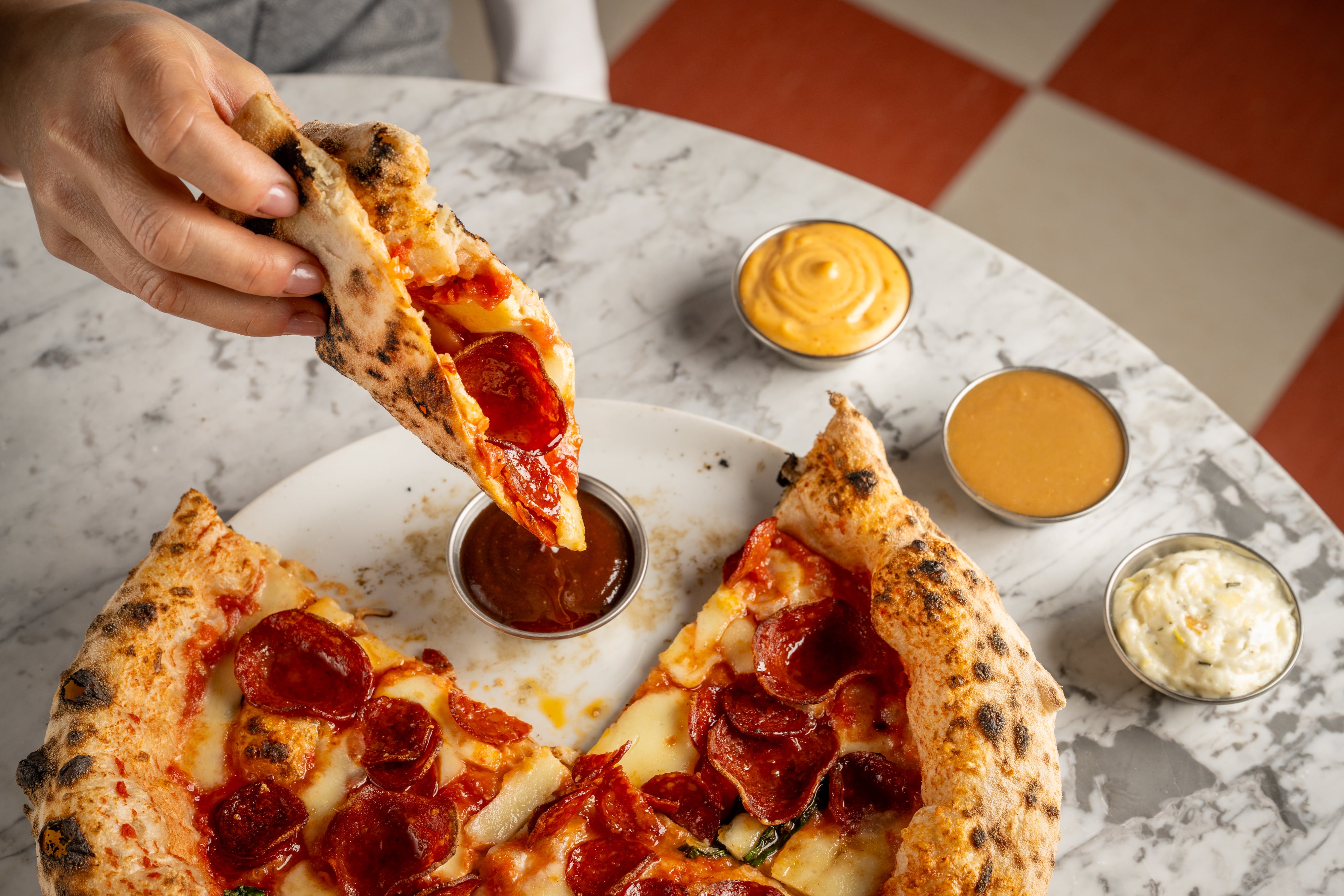 Pizza Pilgrims' Double Dip range