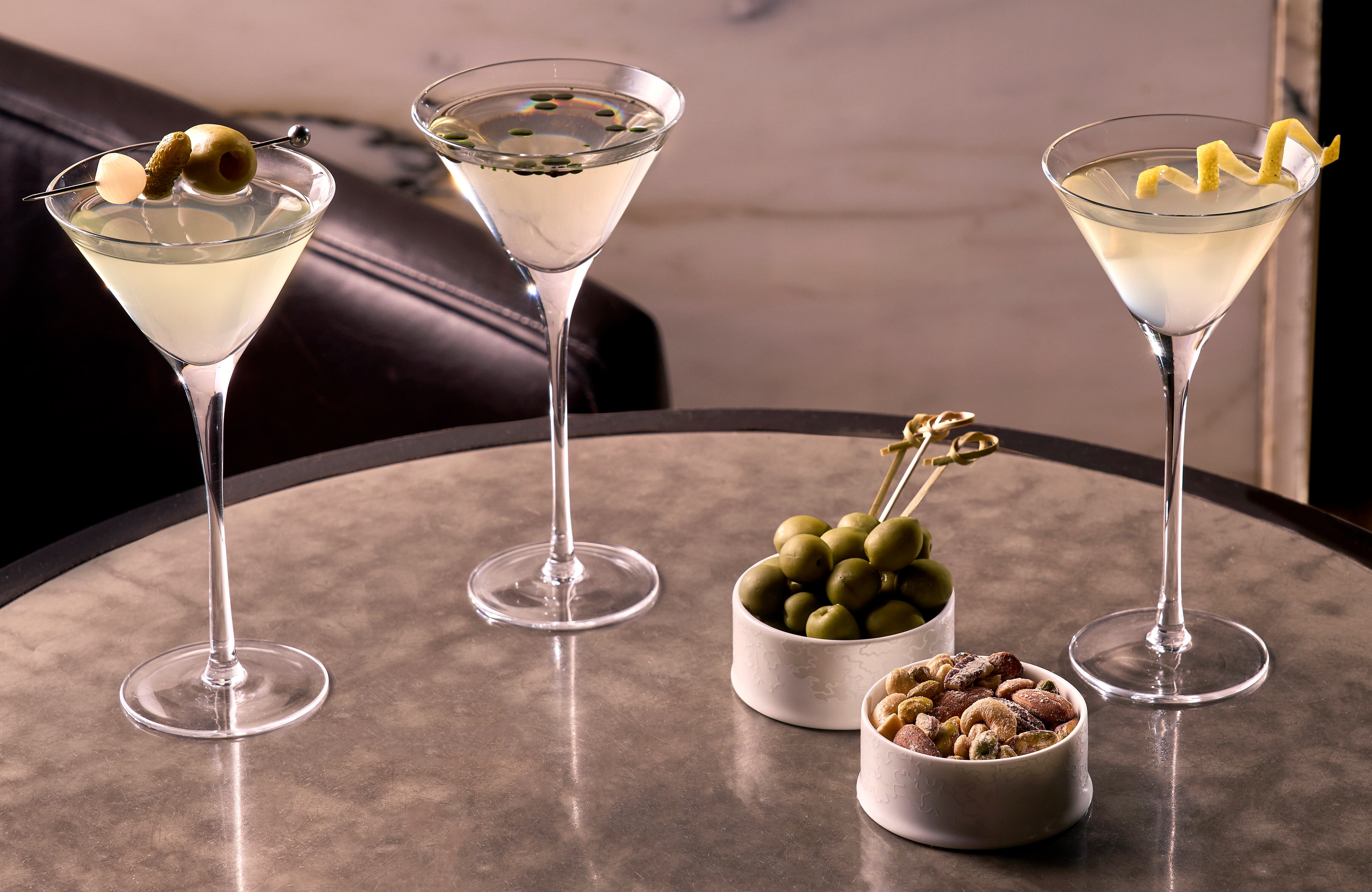 Martinis at Georgie’s Bar