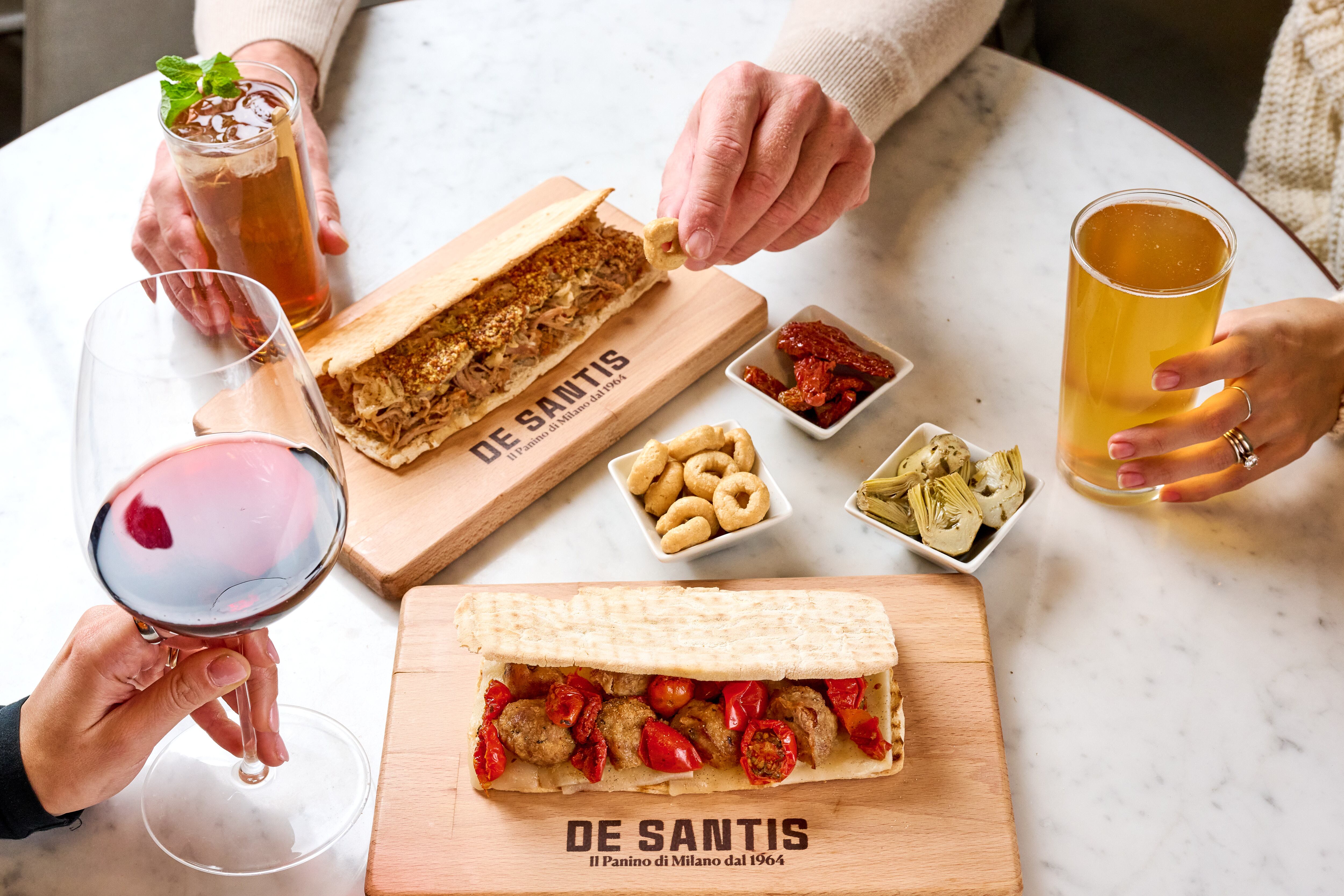 De Santis is opening a sandwich shop in London