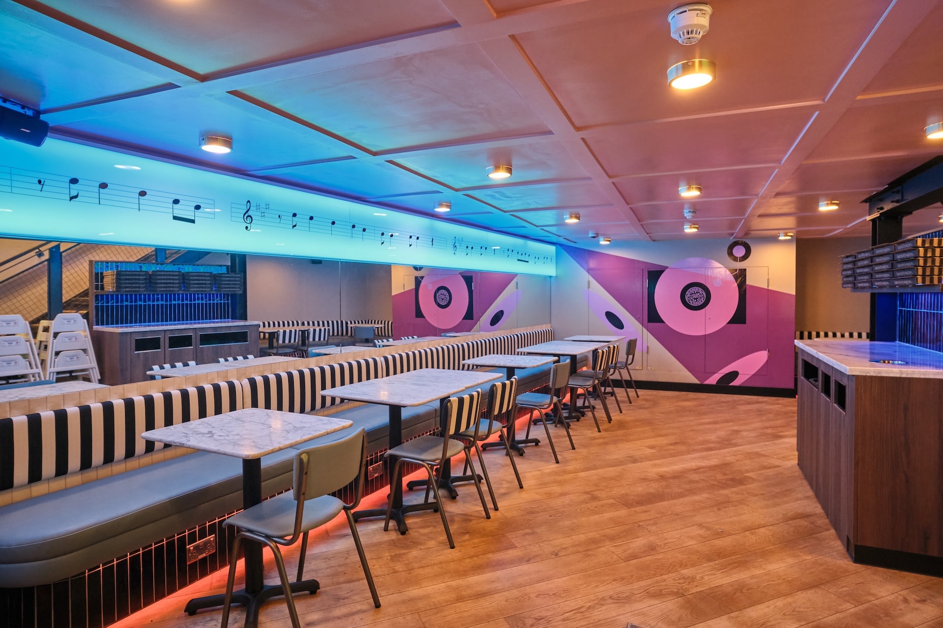 Pizza Express Brixton interior