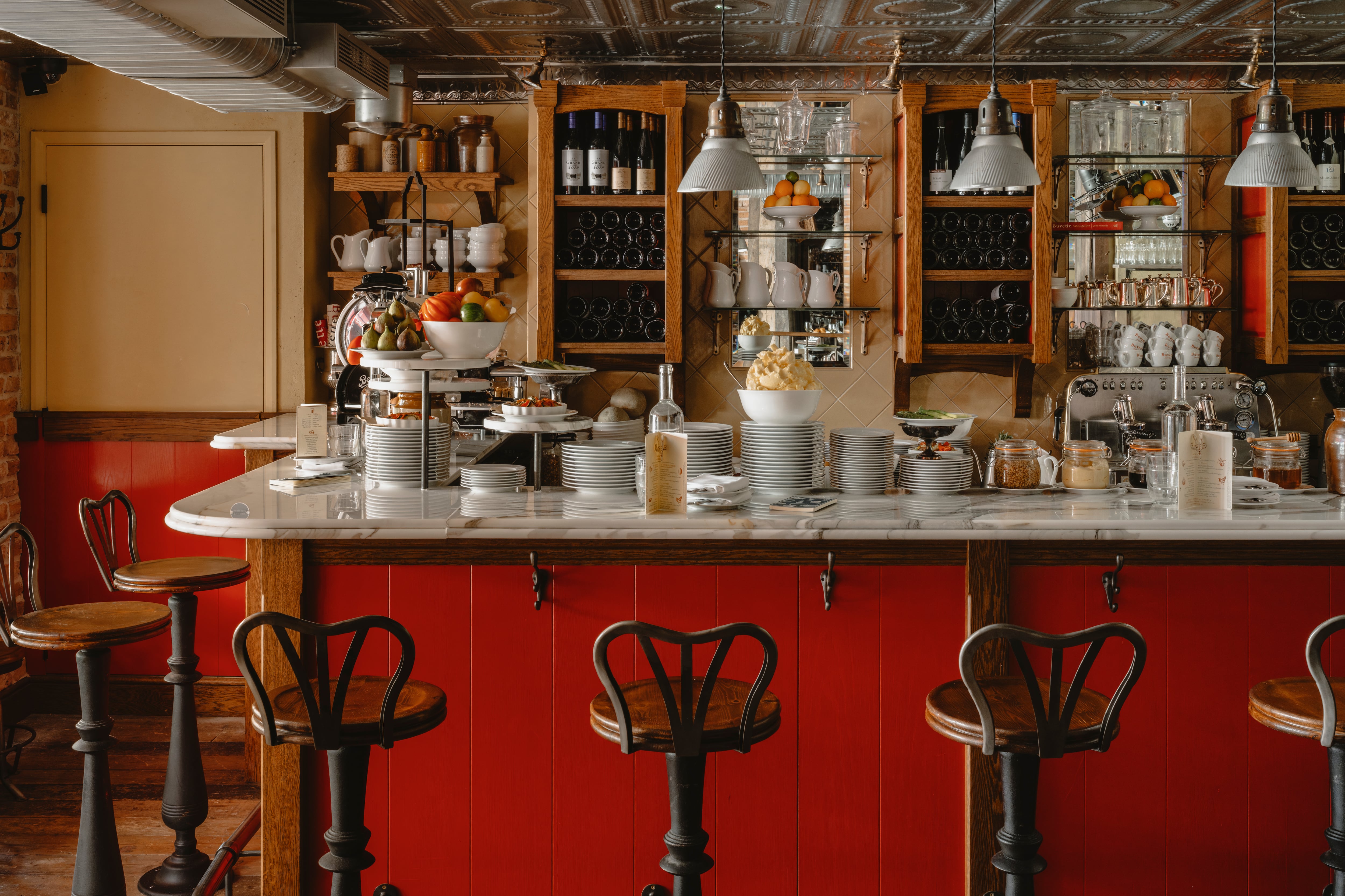 Buvette's bar area