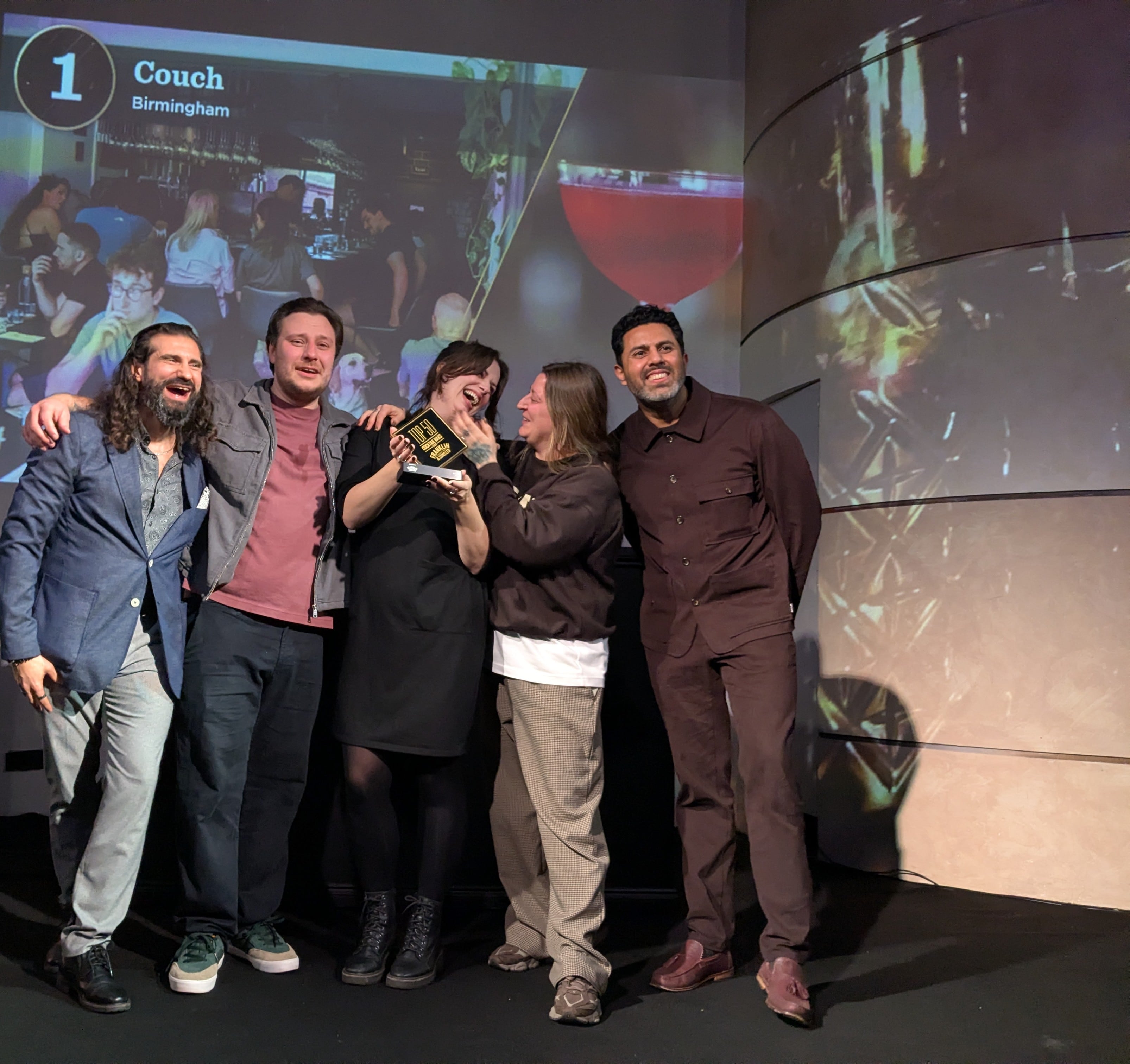 Couch named UK's best cocktail bar