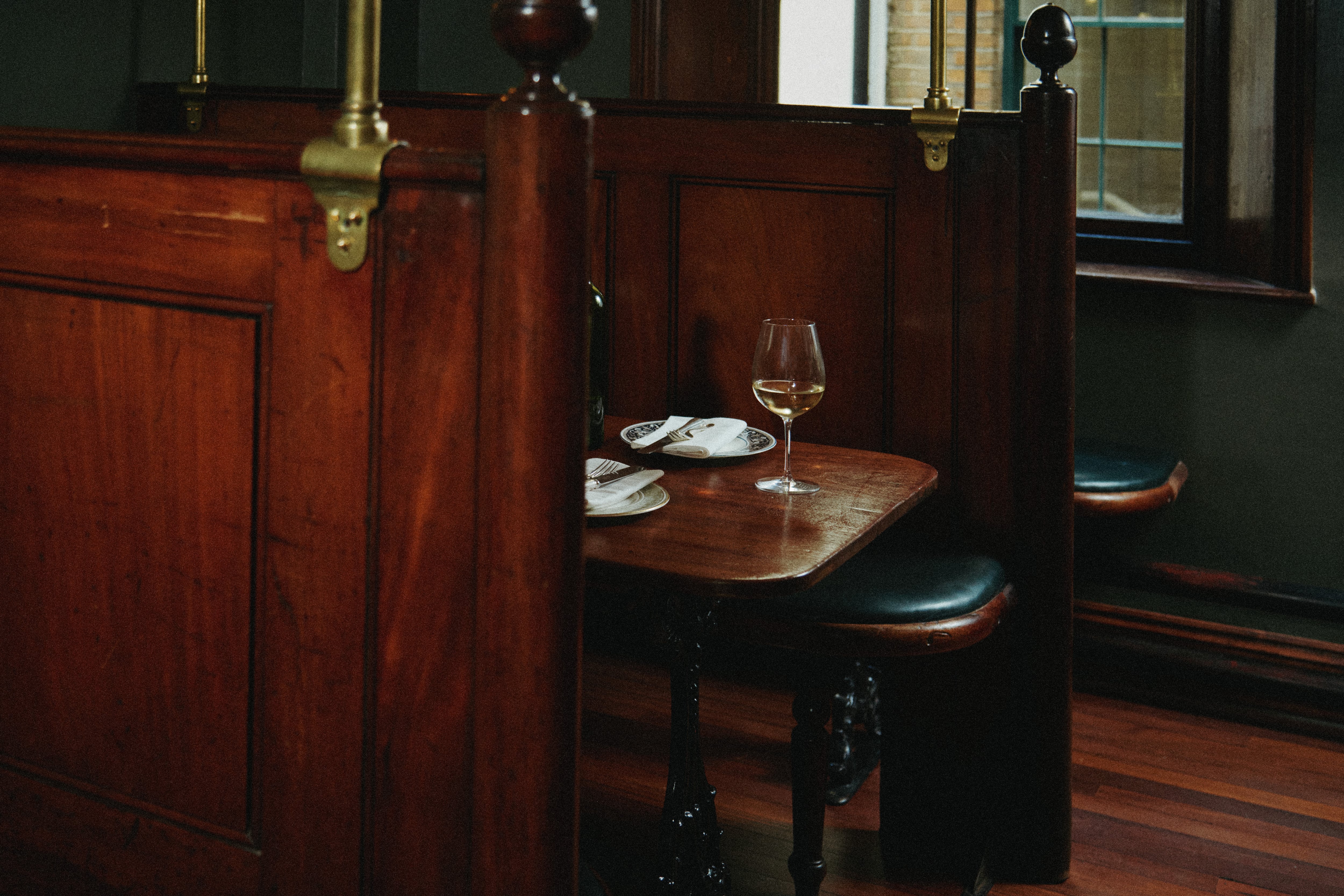 The downstairs bar at Cloth Cornhill