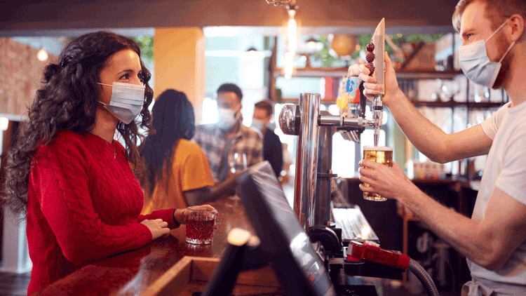 Government urged to allow ordering at the bar from May
