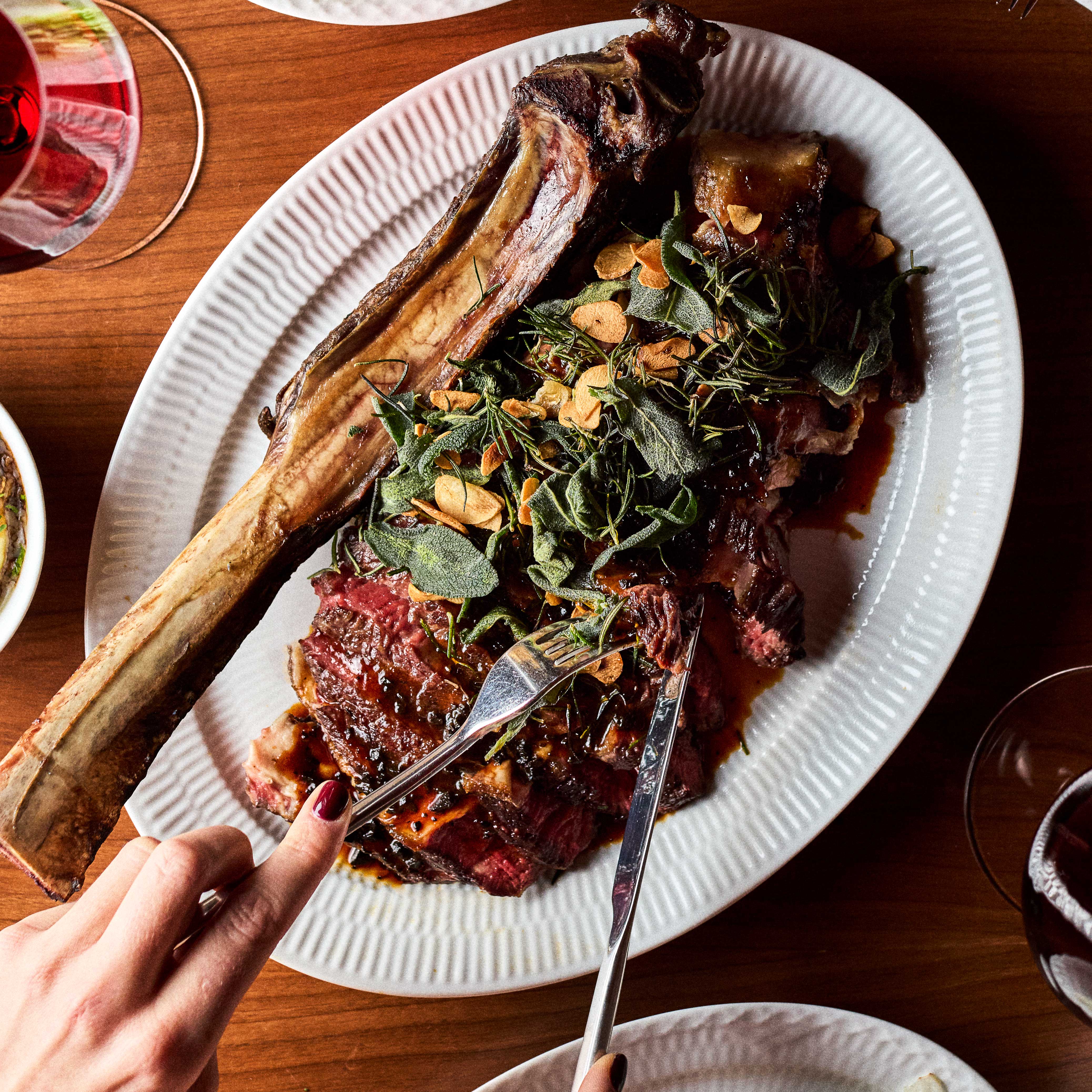 The Grill on Fifth has taken over the space that was previously home to Studio Frantzén