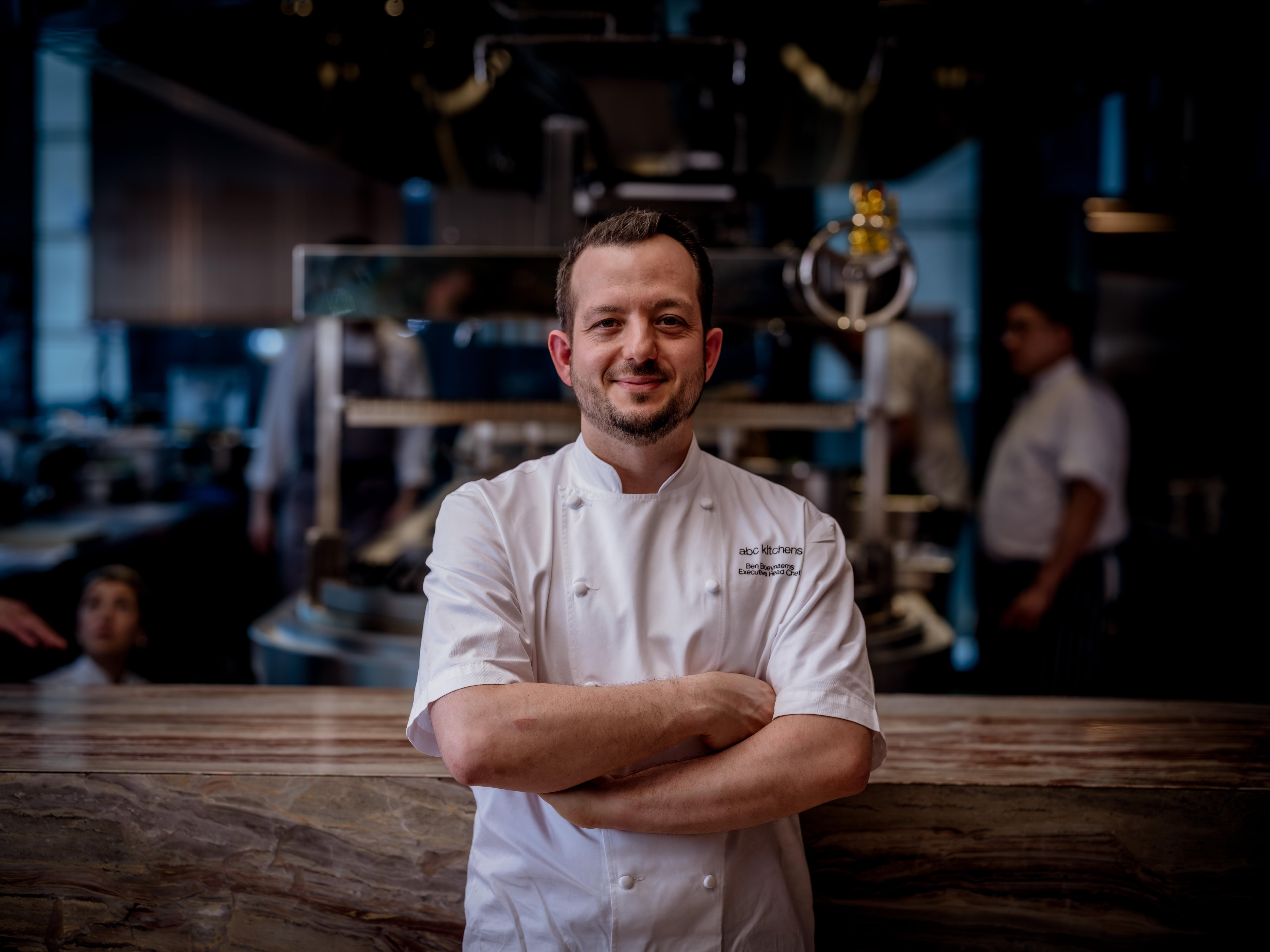 Flash-grilled: Ben Boeynaems