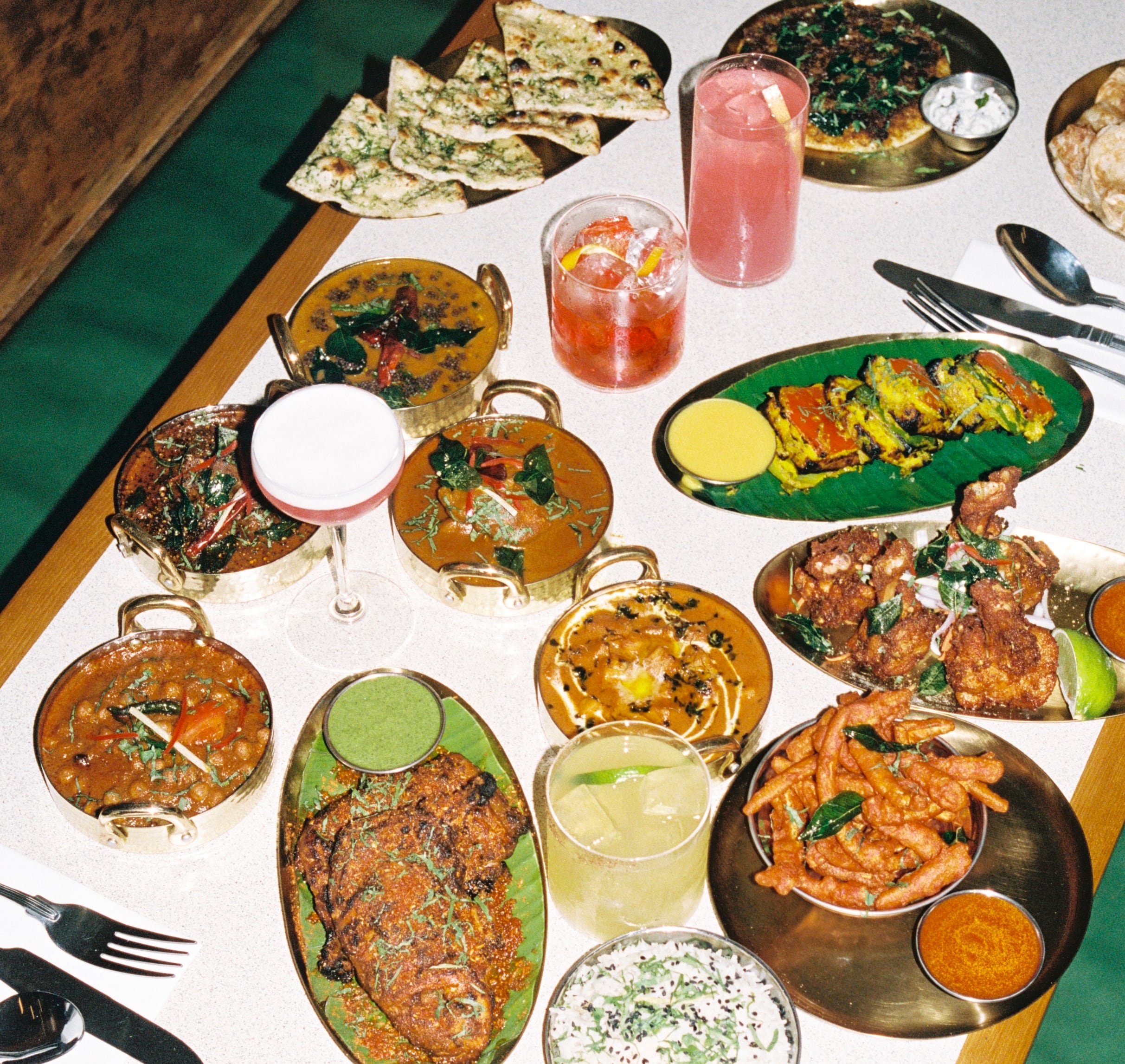 Table of dishes from Tamila