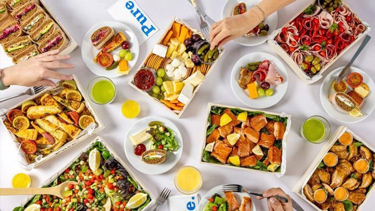 Pure launches business catering service