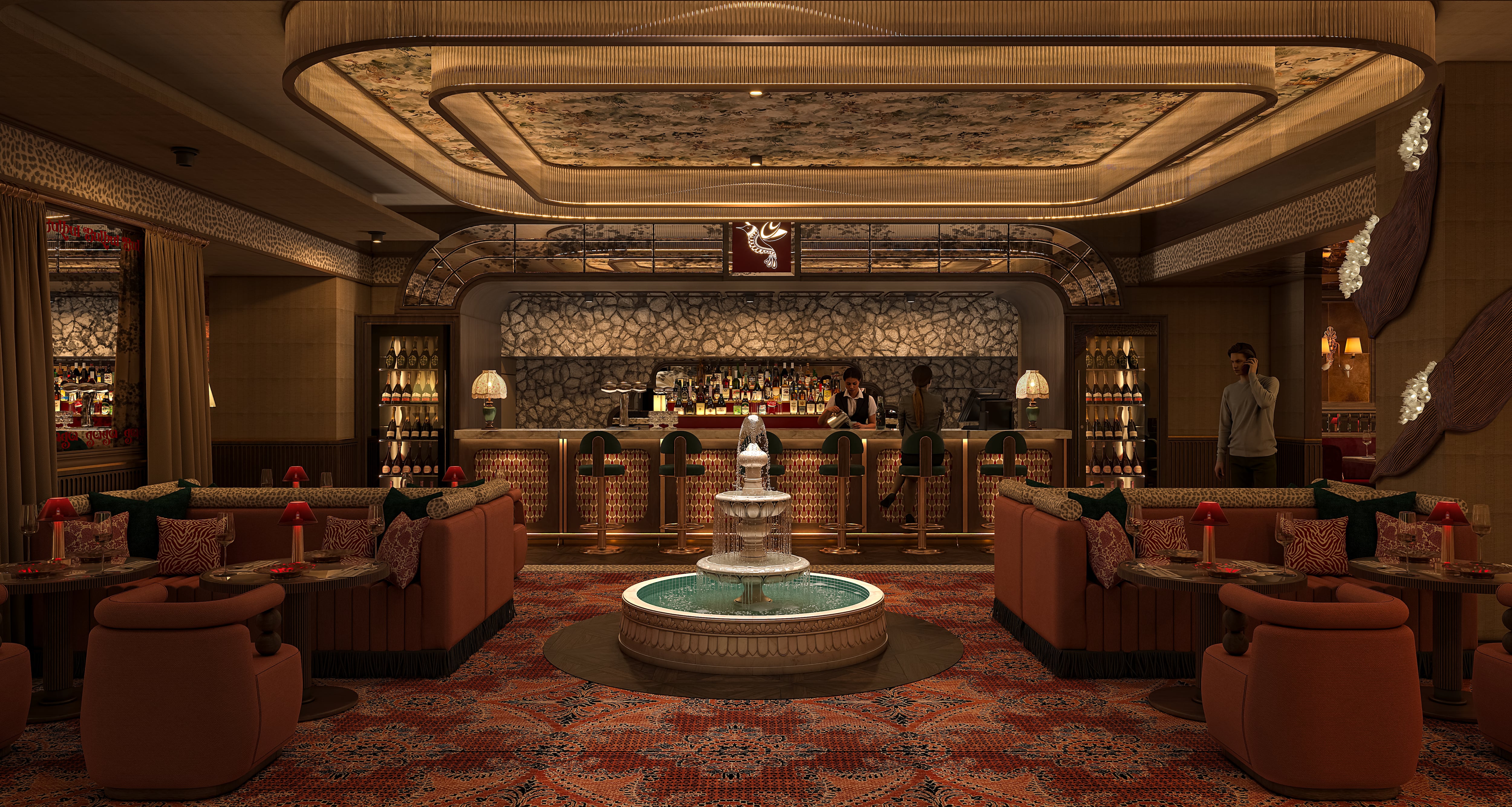 Bulbul Indian restaurant interior