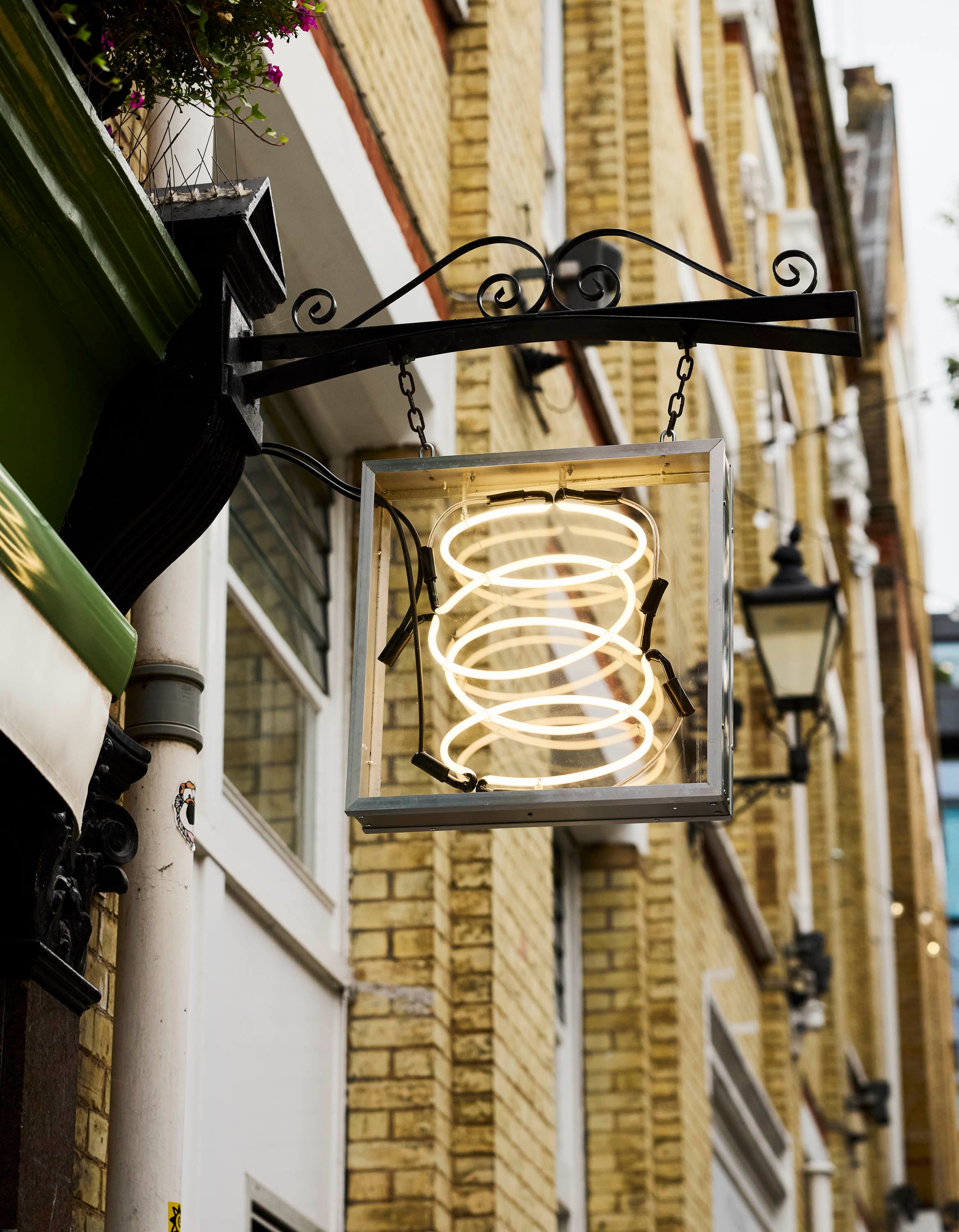 The sign at Heard Soho