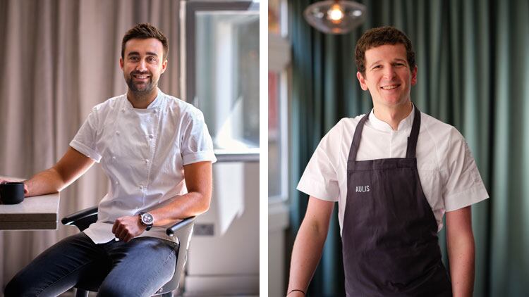 Chefs Oli Marlow and Charlie Tayler on taking Aulis London to the next level