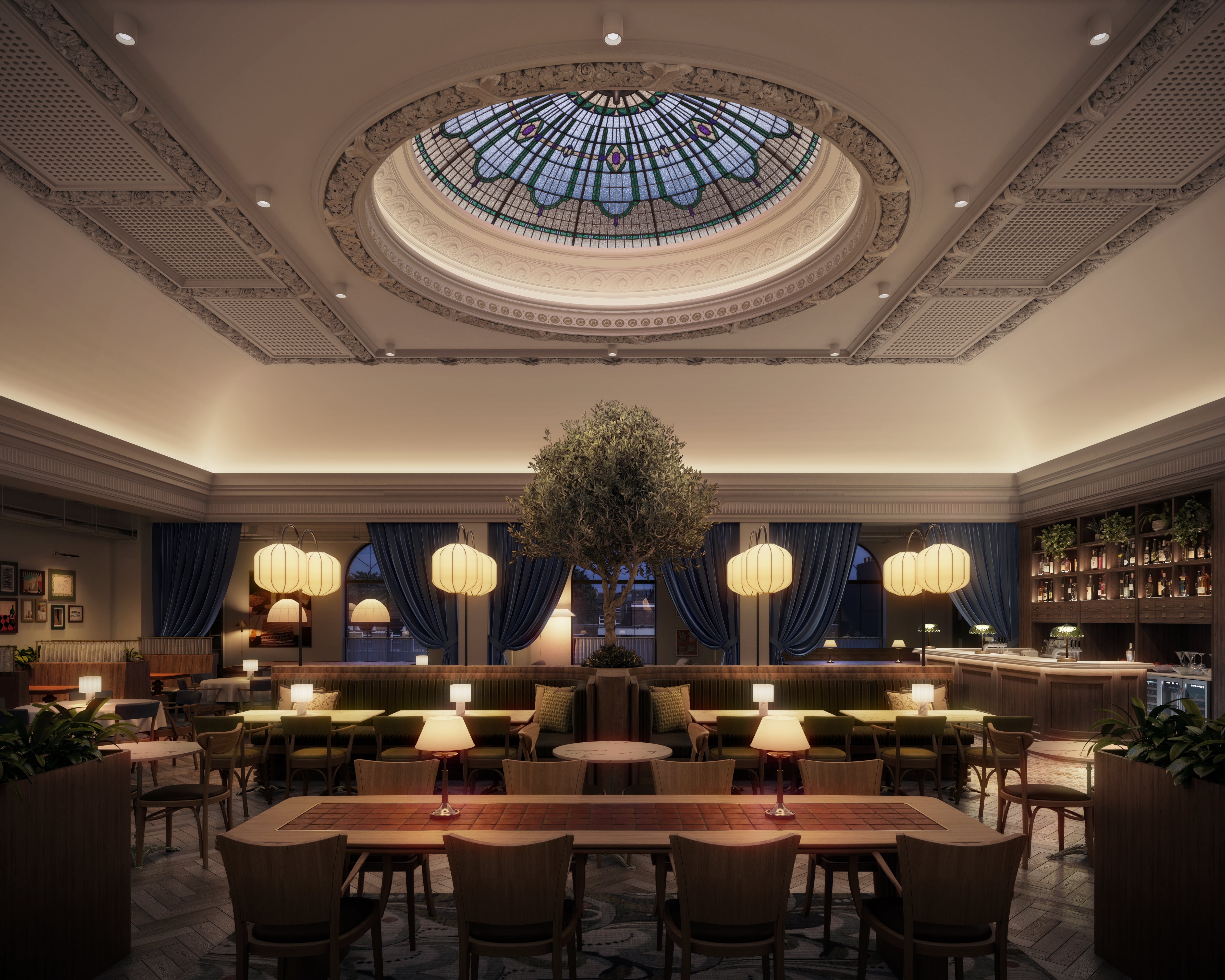 The Arding Rooms interior CGI