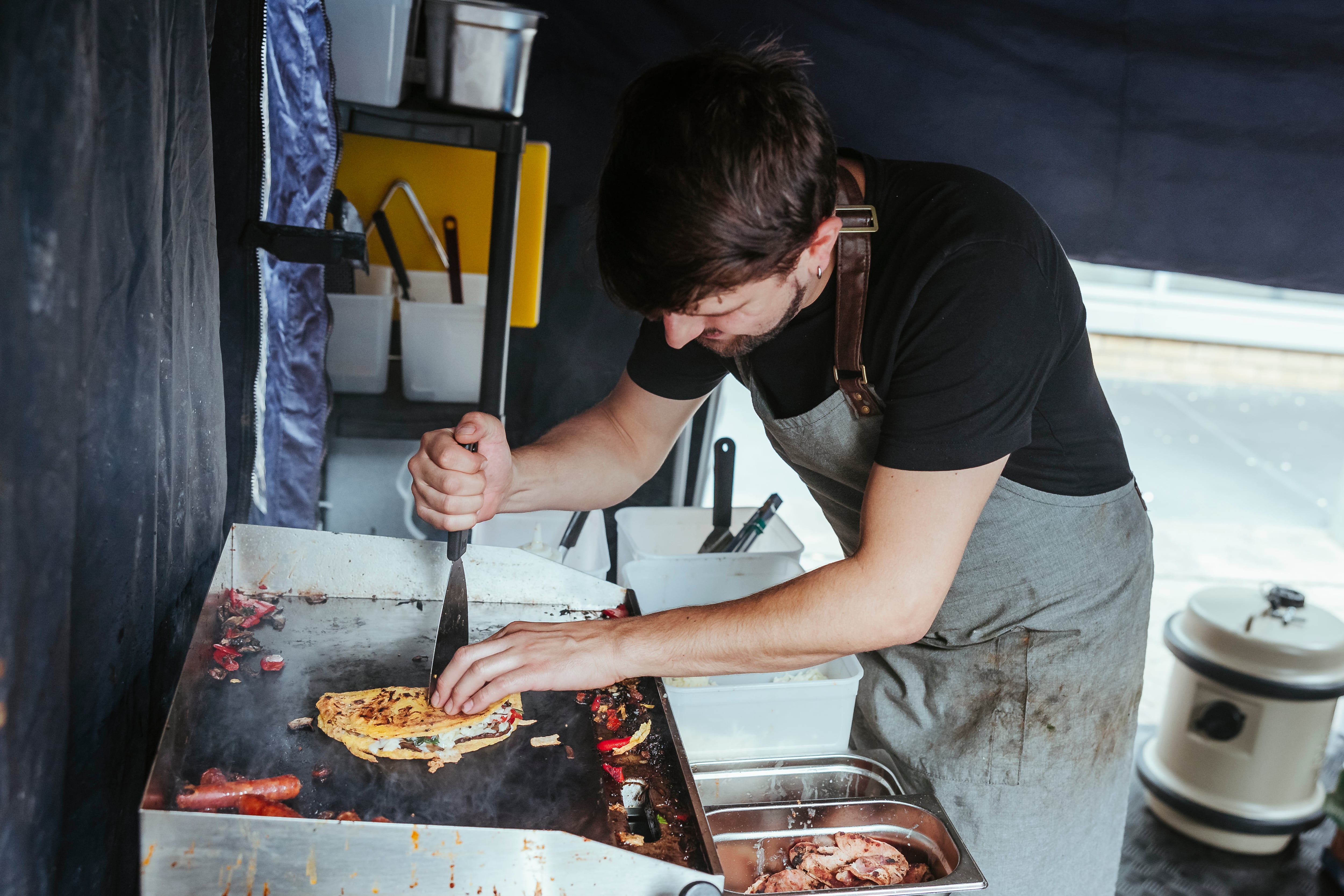 Bask Street Boys food vendor