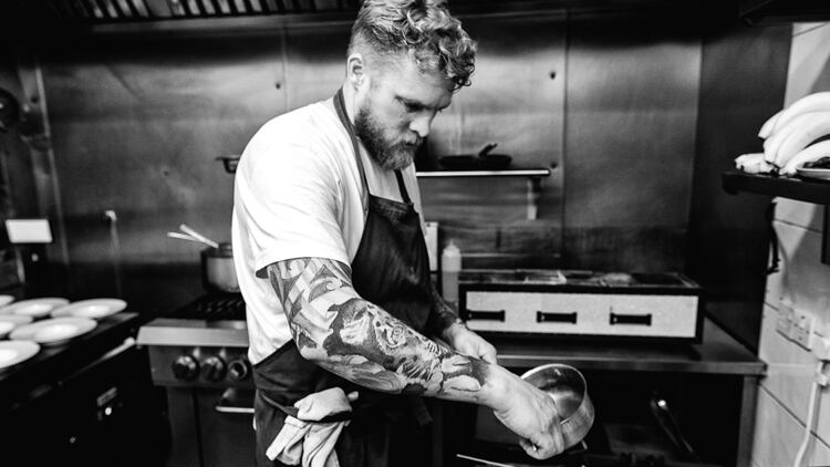 Flash-grilled: Aaron Dalton