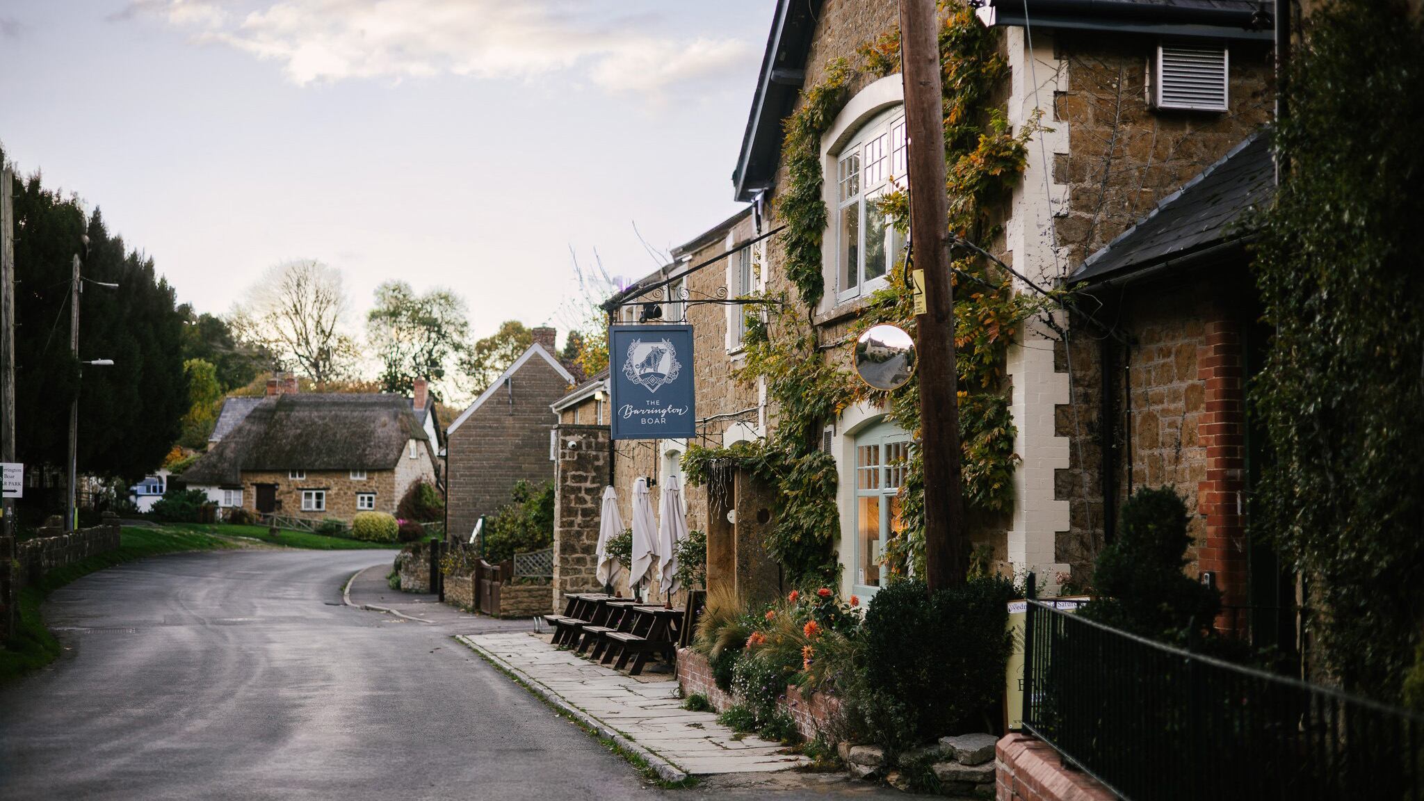 The Barrington Boar is just outside Ilminster