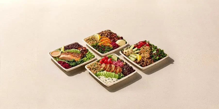 Pret a Manger Super Plates salads