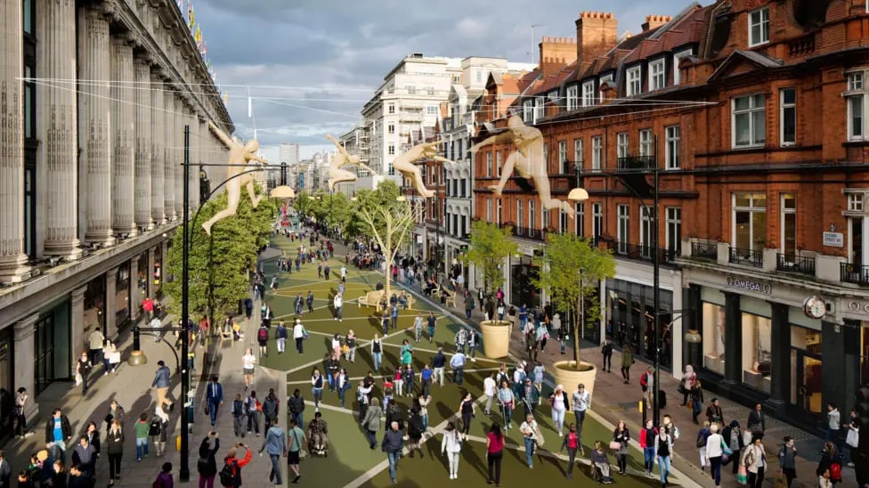 London Mayor to push ahead with plans to pedestrianise Oxford Street