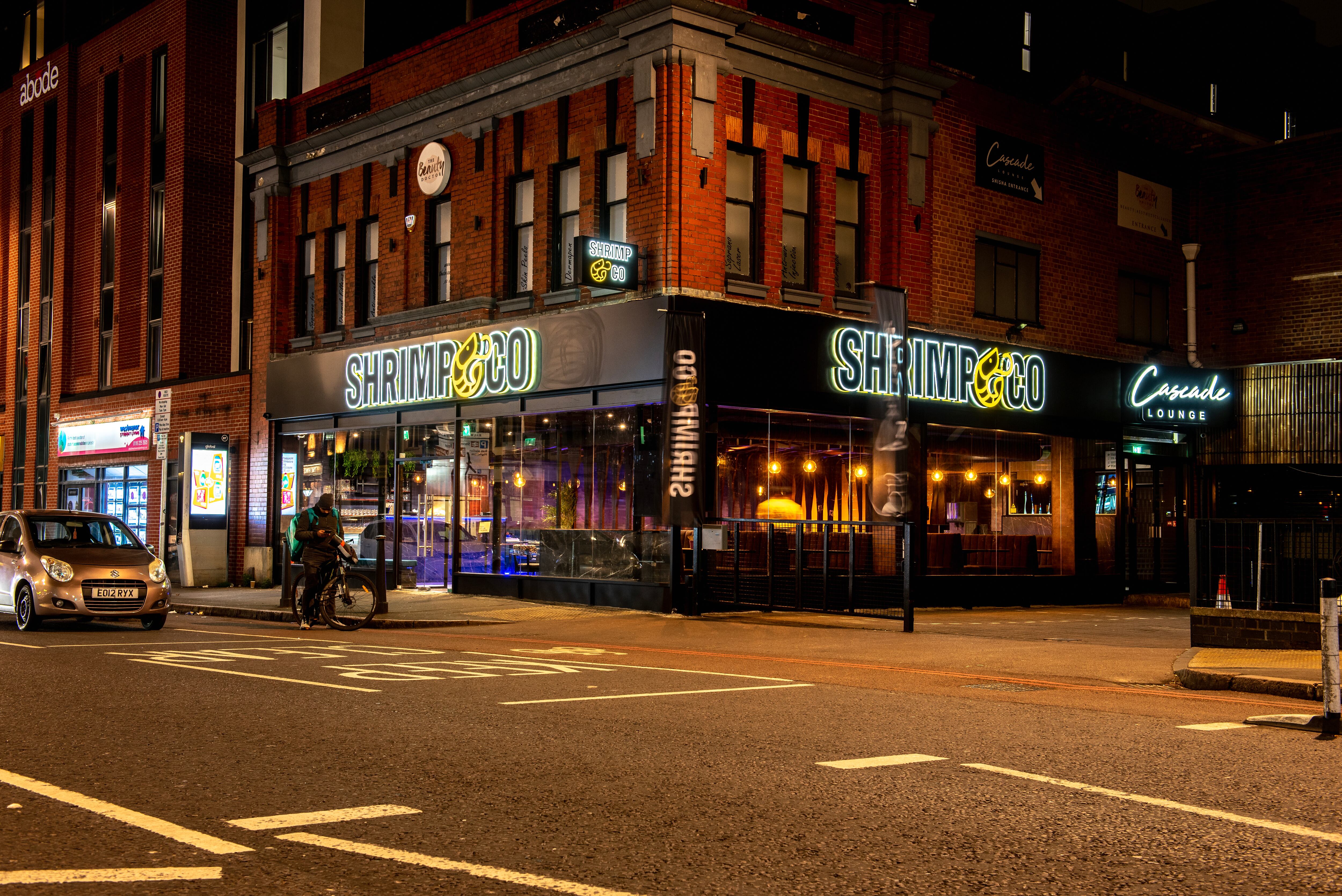 External shot of Shrimp & Co