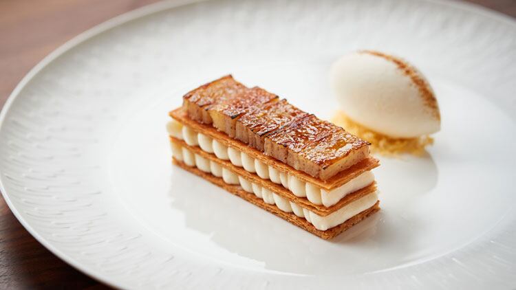 HokkaidoPotato.Baked-potato-Millefeuille-sake-and-whitechocmousse-butterandsakegelato.jpg
