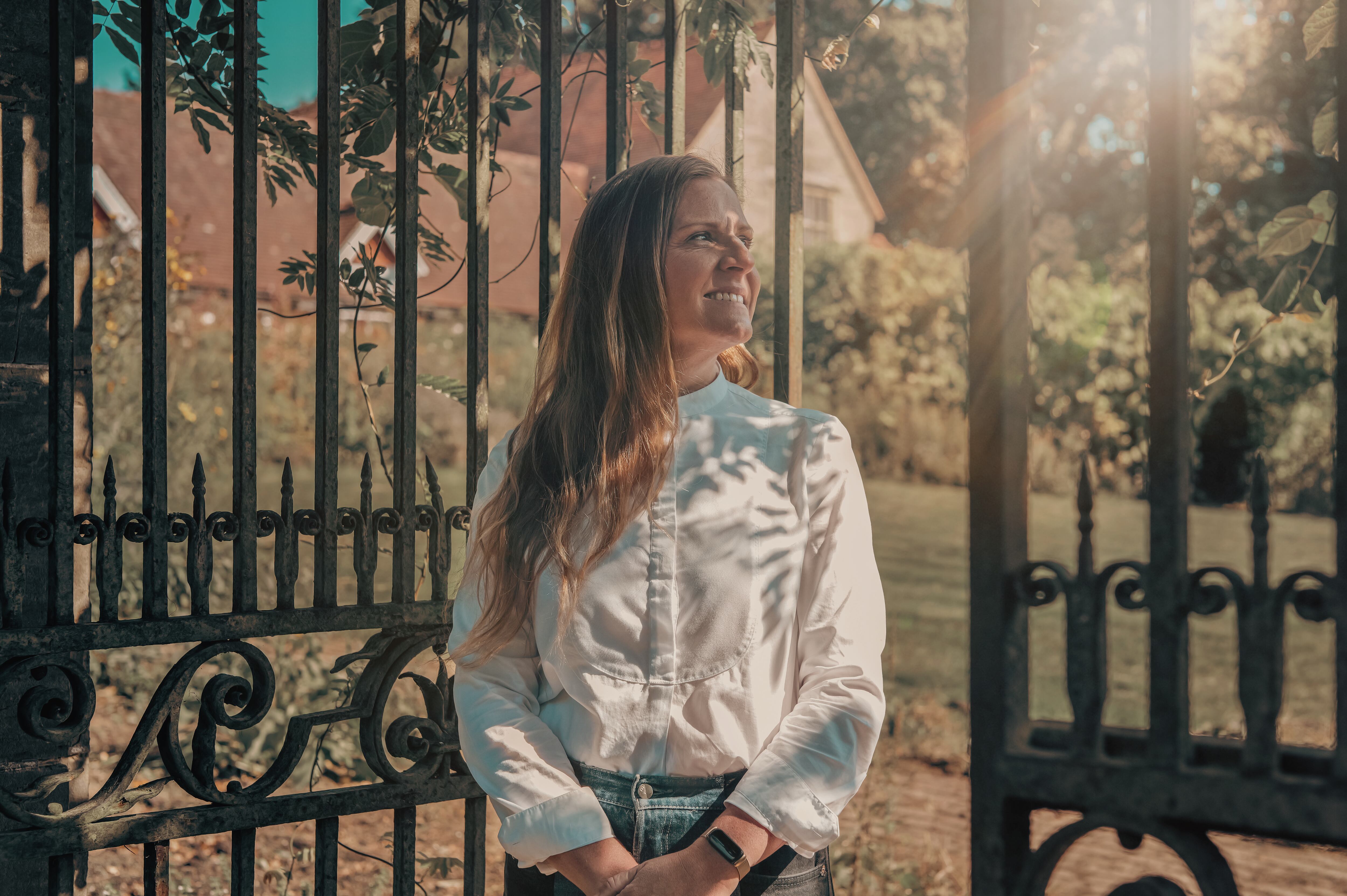 Chantelle Nicholson outside The Cordia Collective