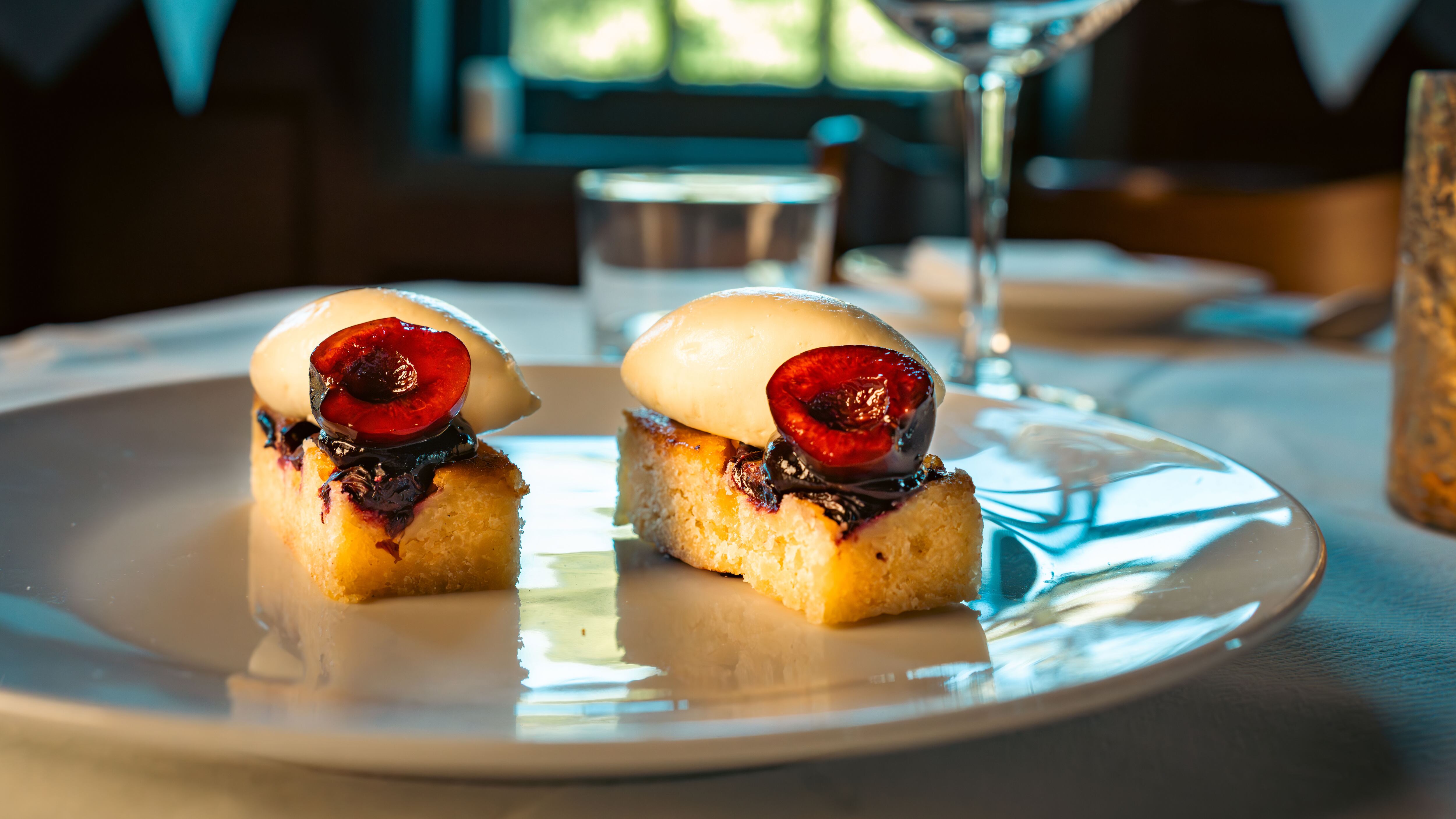 A plate of food at Dante London