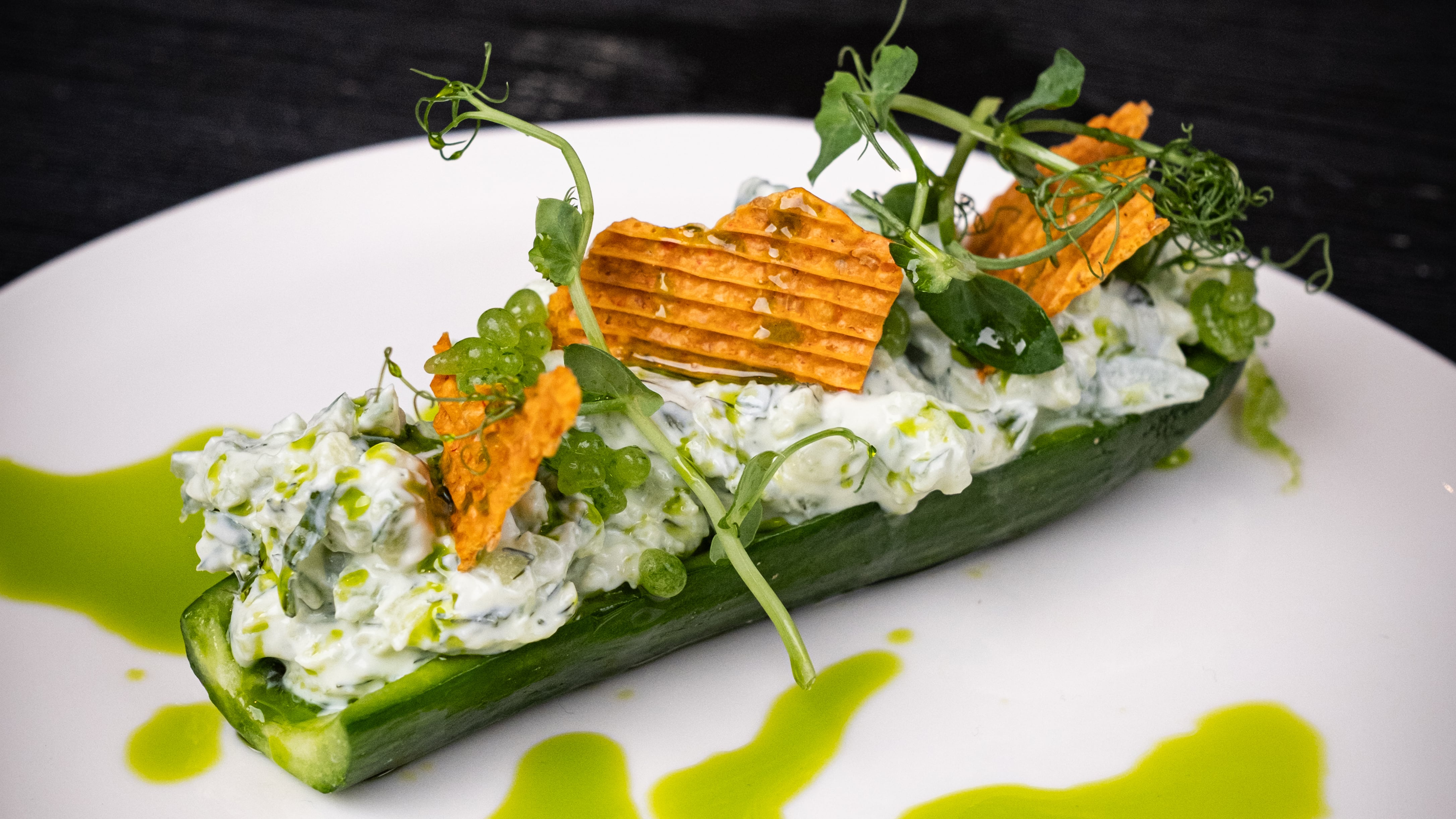 A dish served at new Turkish restaurant Chargal