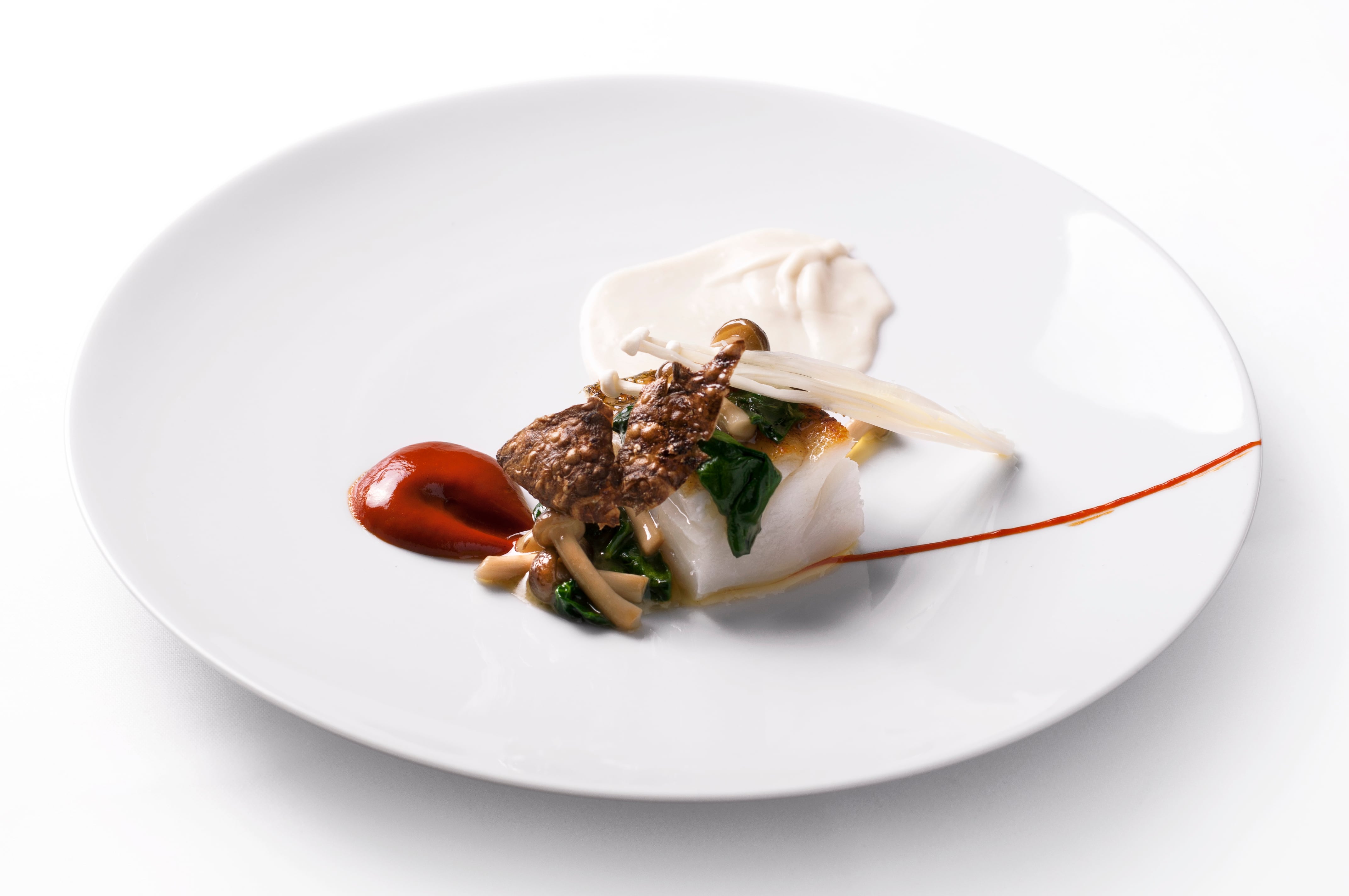 A dish of smoked cod