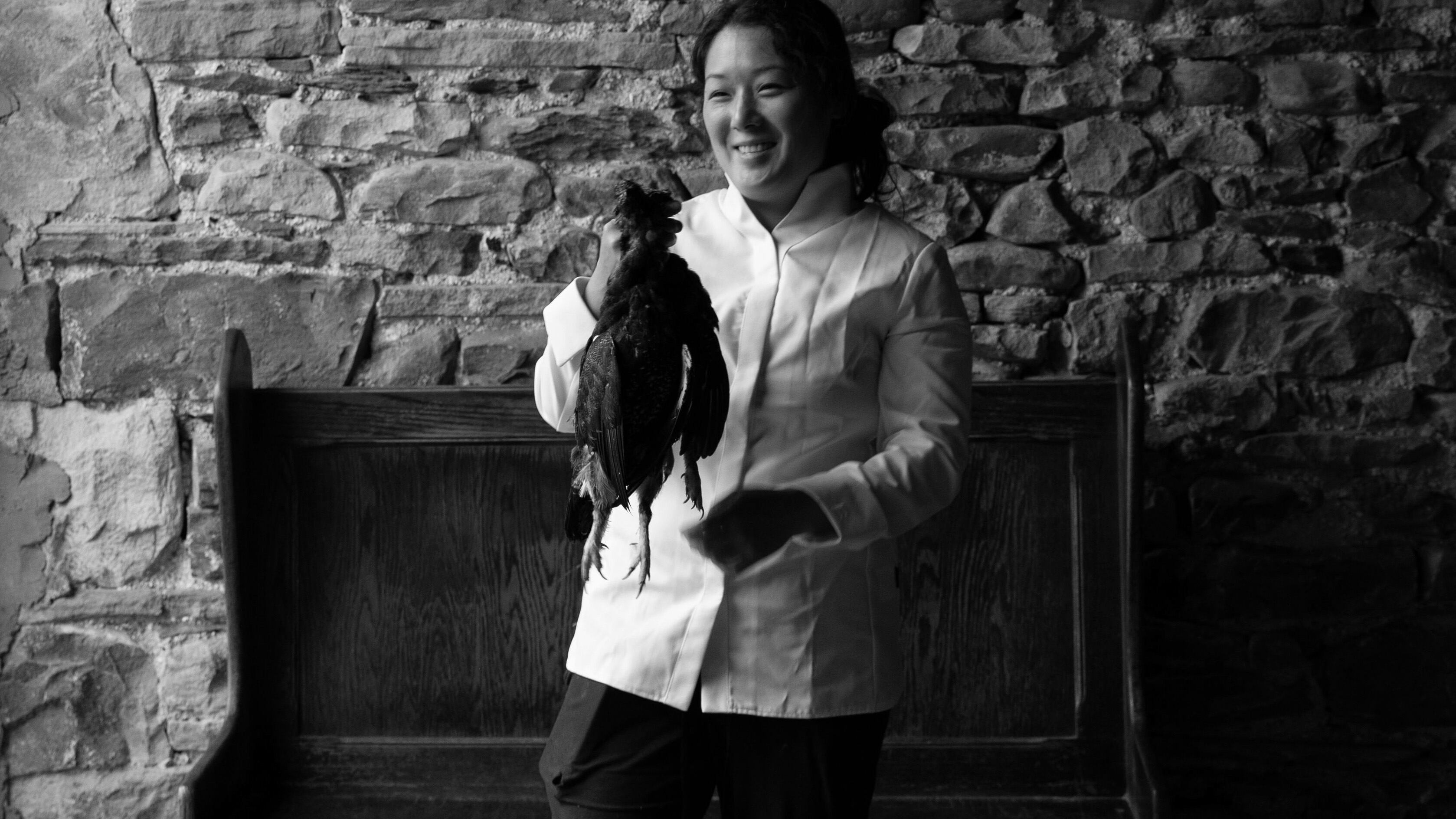 Flash-grilled: Nina Matsunaga