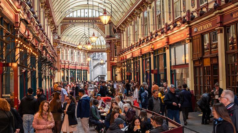 Located on Gracechurch Street, Leadenhall is one of the oldest markets in London
