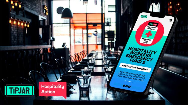 TiPJAR relaunches 'Hospitality Worker’s Emergency Fund'