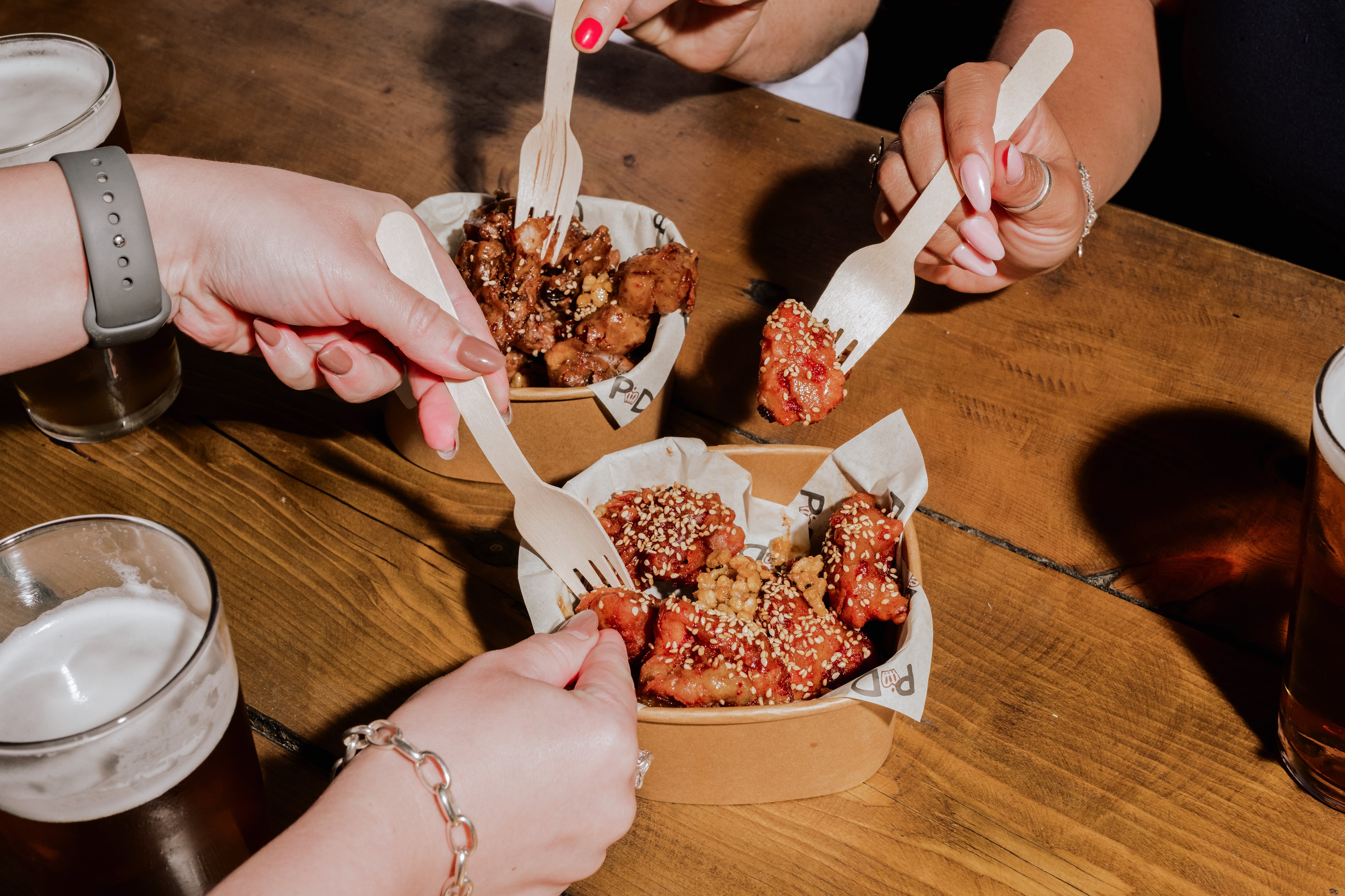A Michelin-starred chef has brought Korean fried chicken to London Bridge