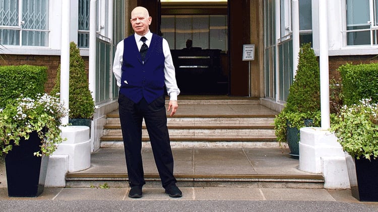 71 year-old Neil Heshmat named Britian's most-loved waiter