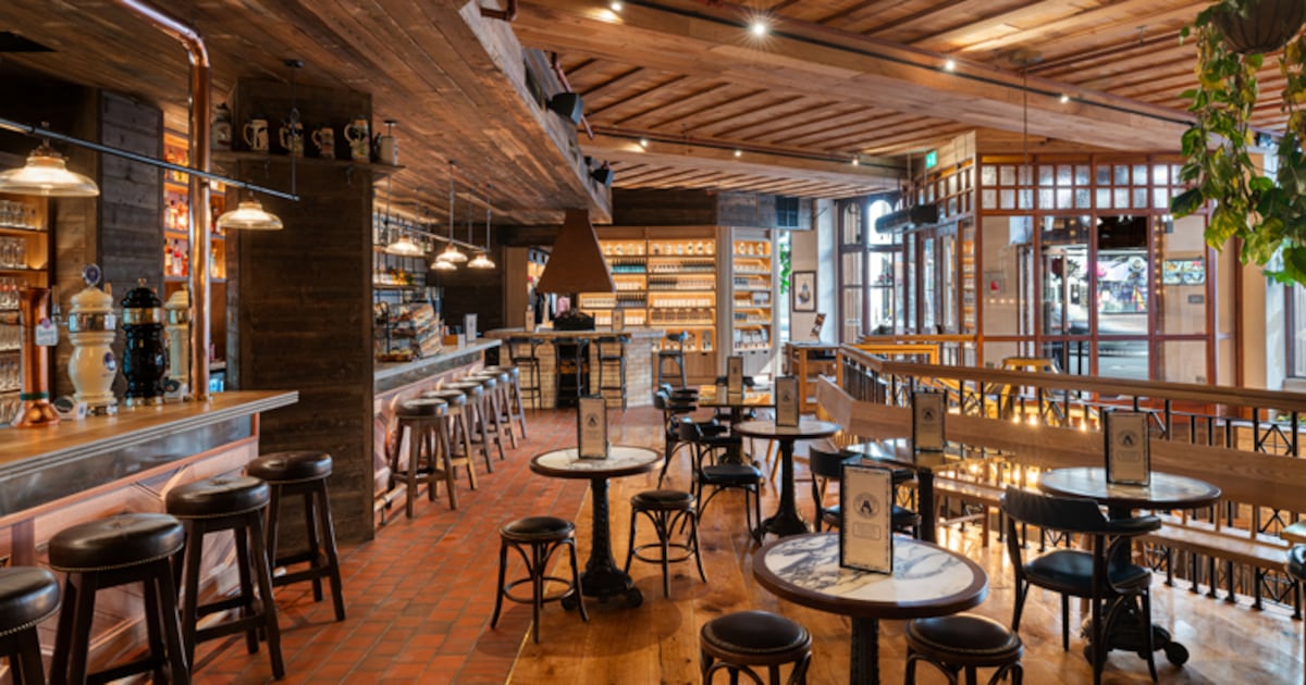 Alpine cook haus and Bavarian bier palace Albert's Schloss has opened ...