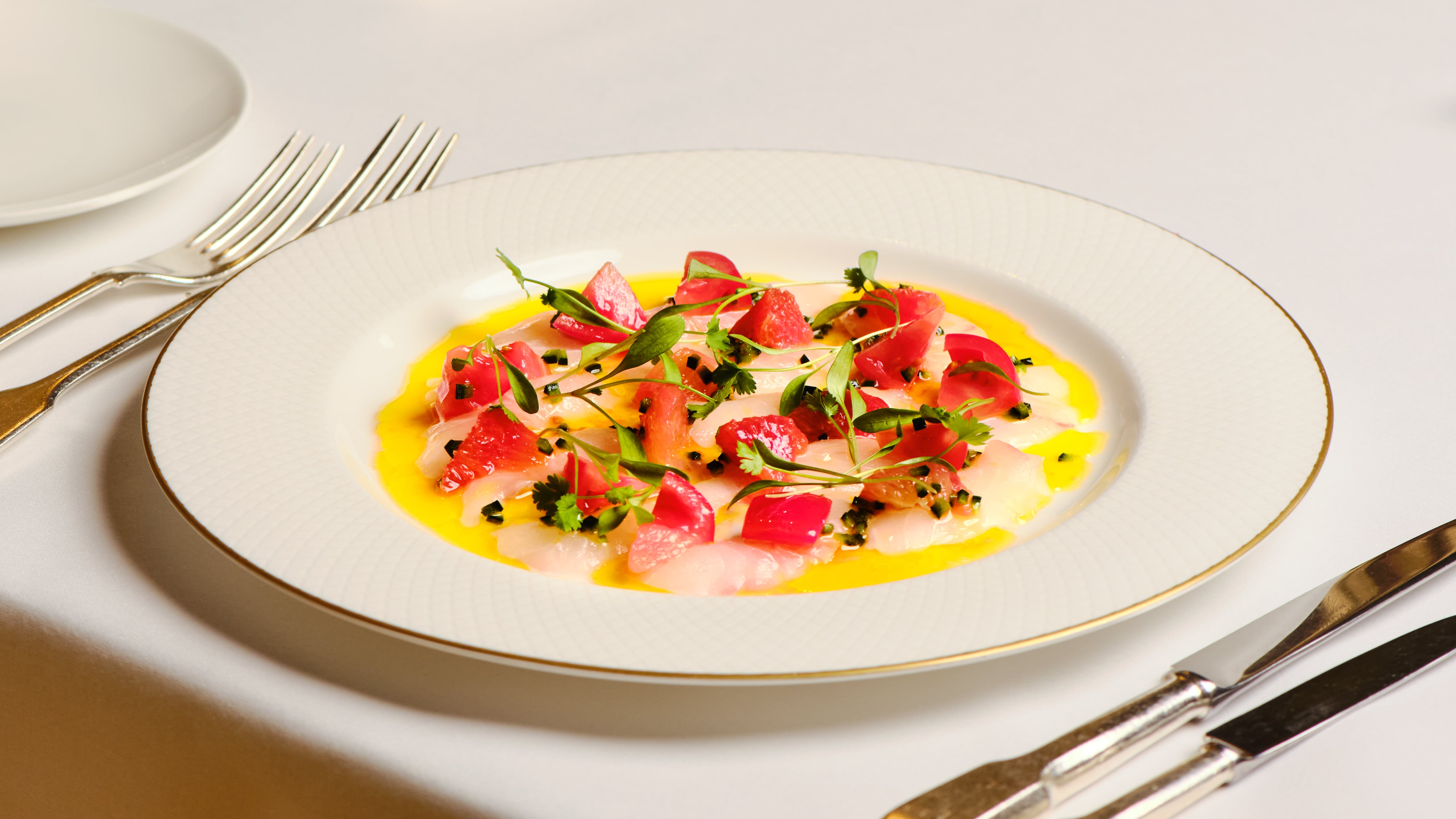 A salad dish at Café Royal Grill