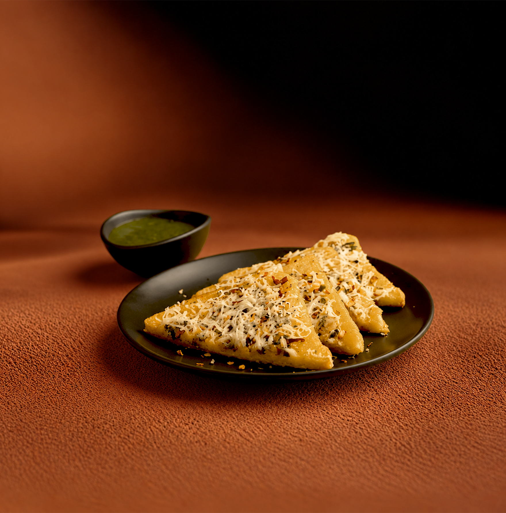 Pudla slice at Makaan