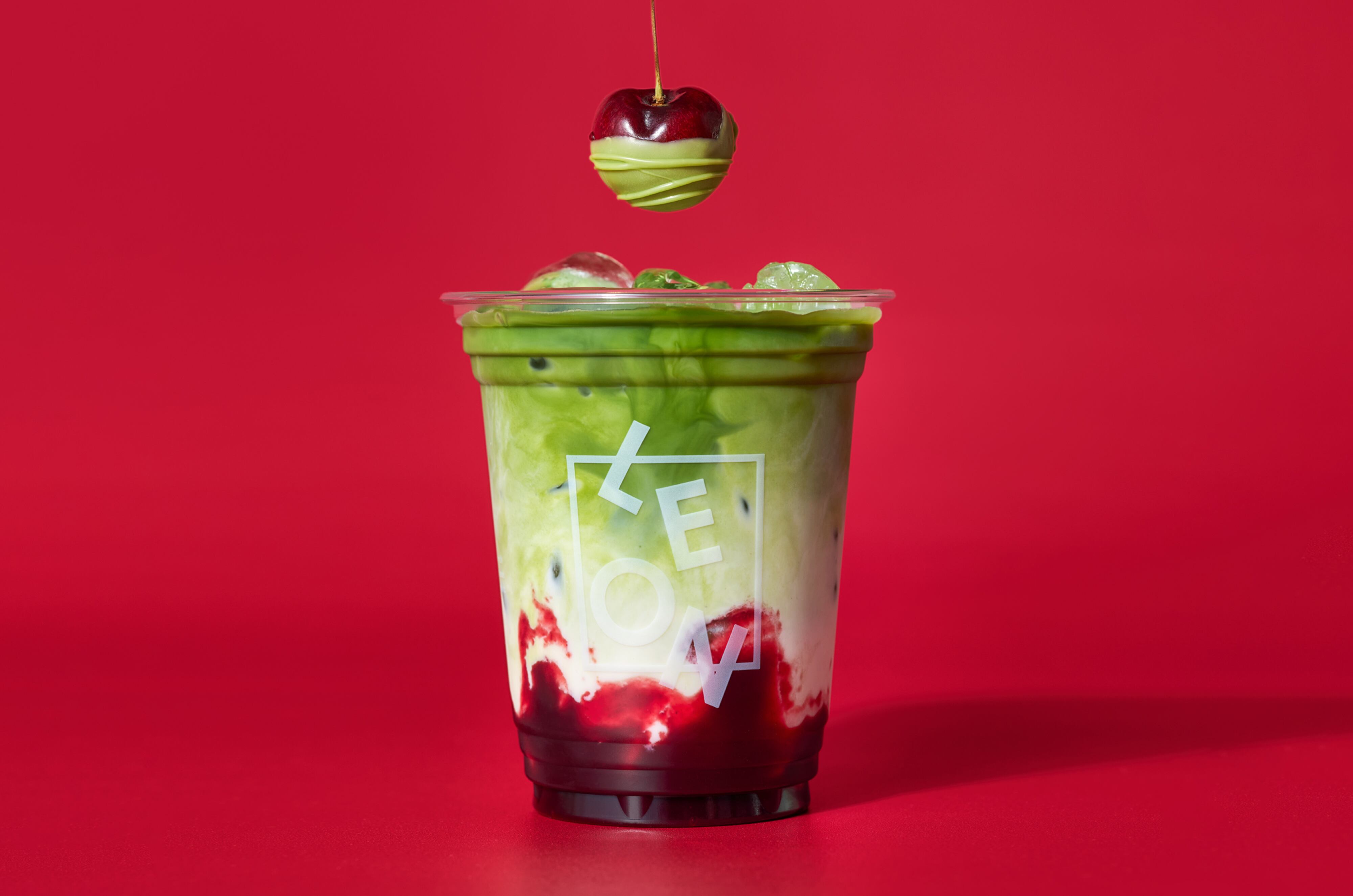 Leon's cherry matcha