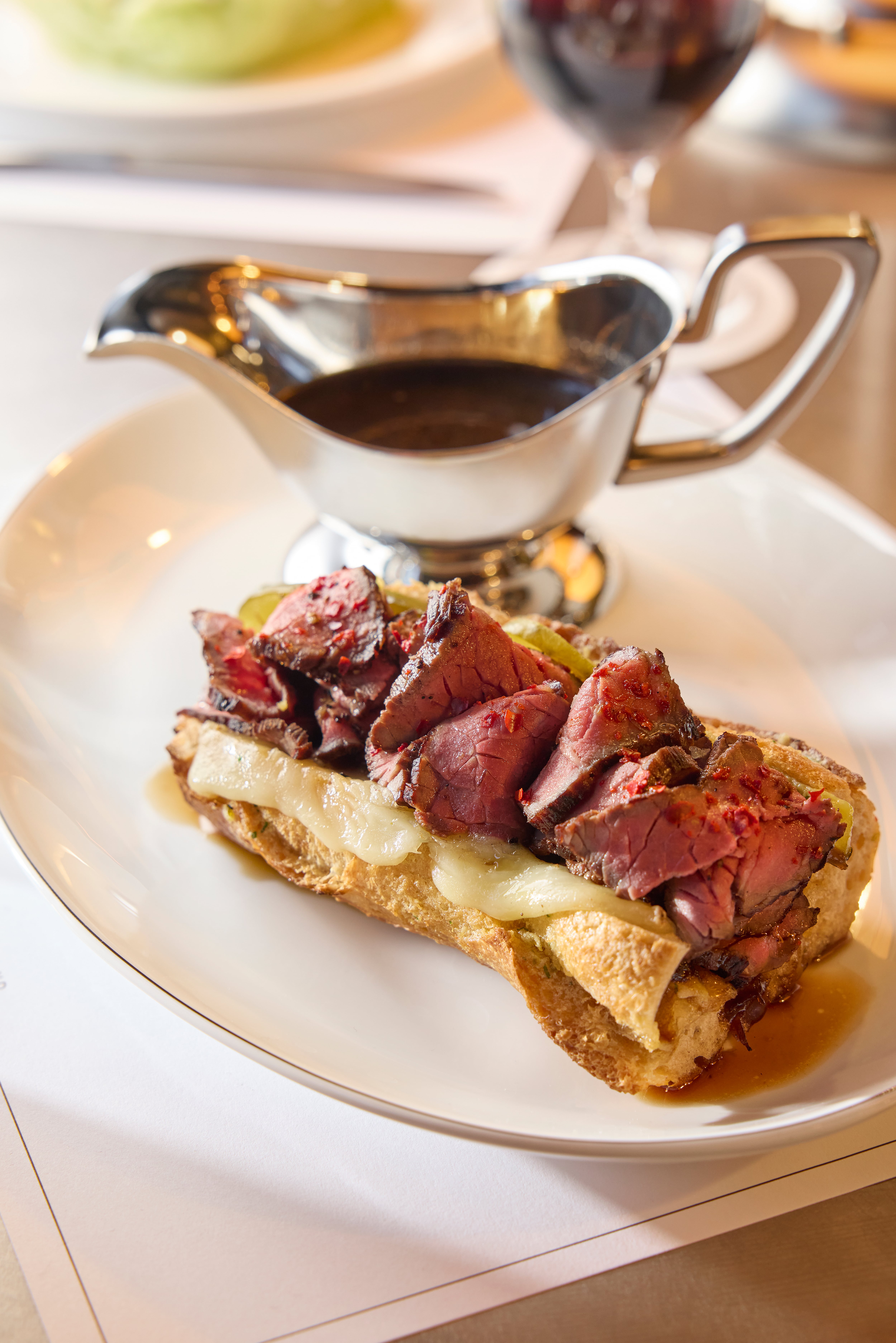 Dover Street Counter French dip sandwich