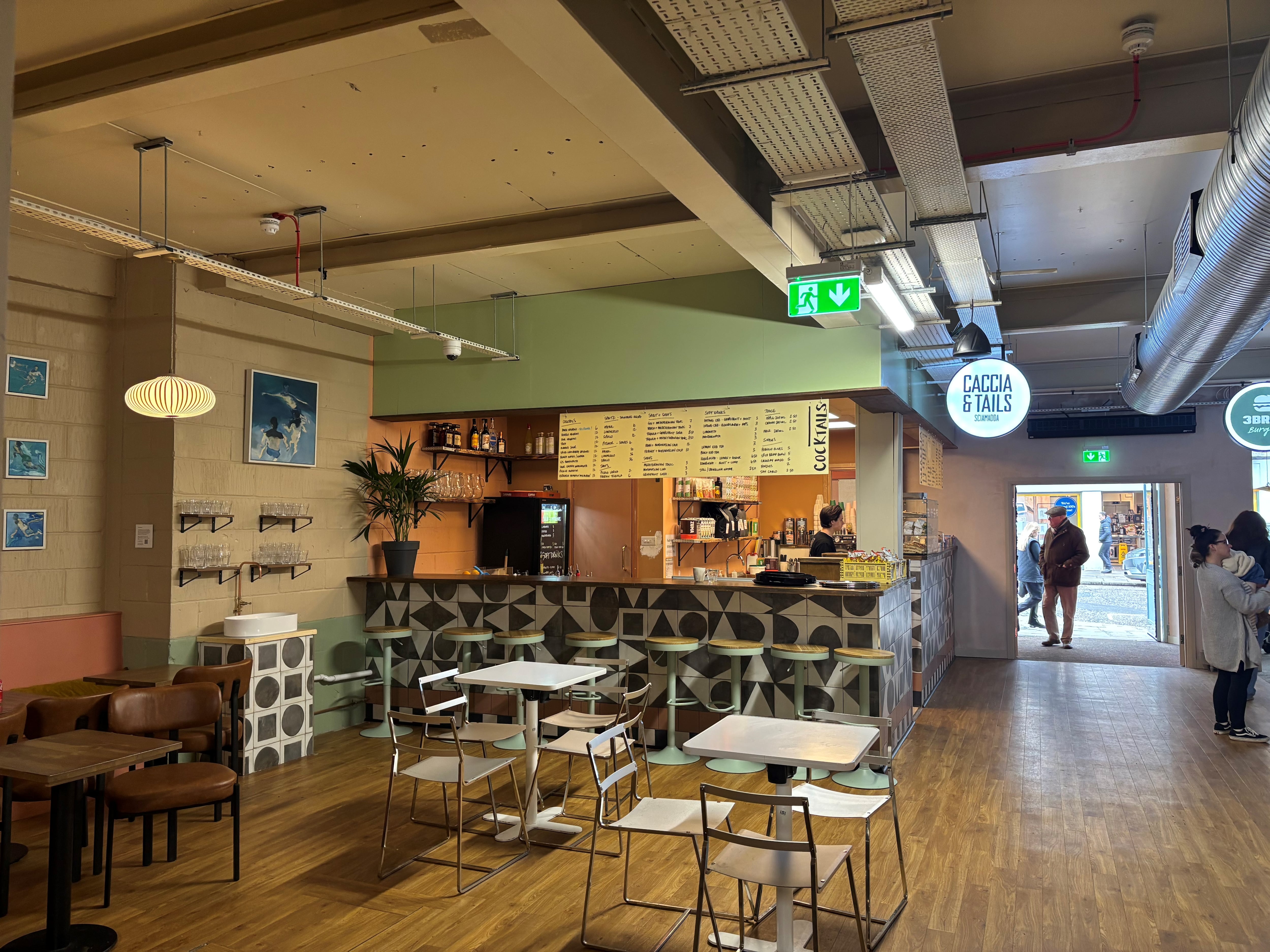 The Ghost At The Feast food hall interior