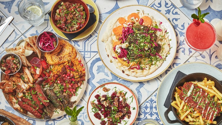 Megan's signs on seventh London restaurant
