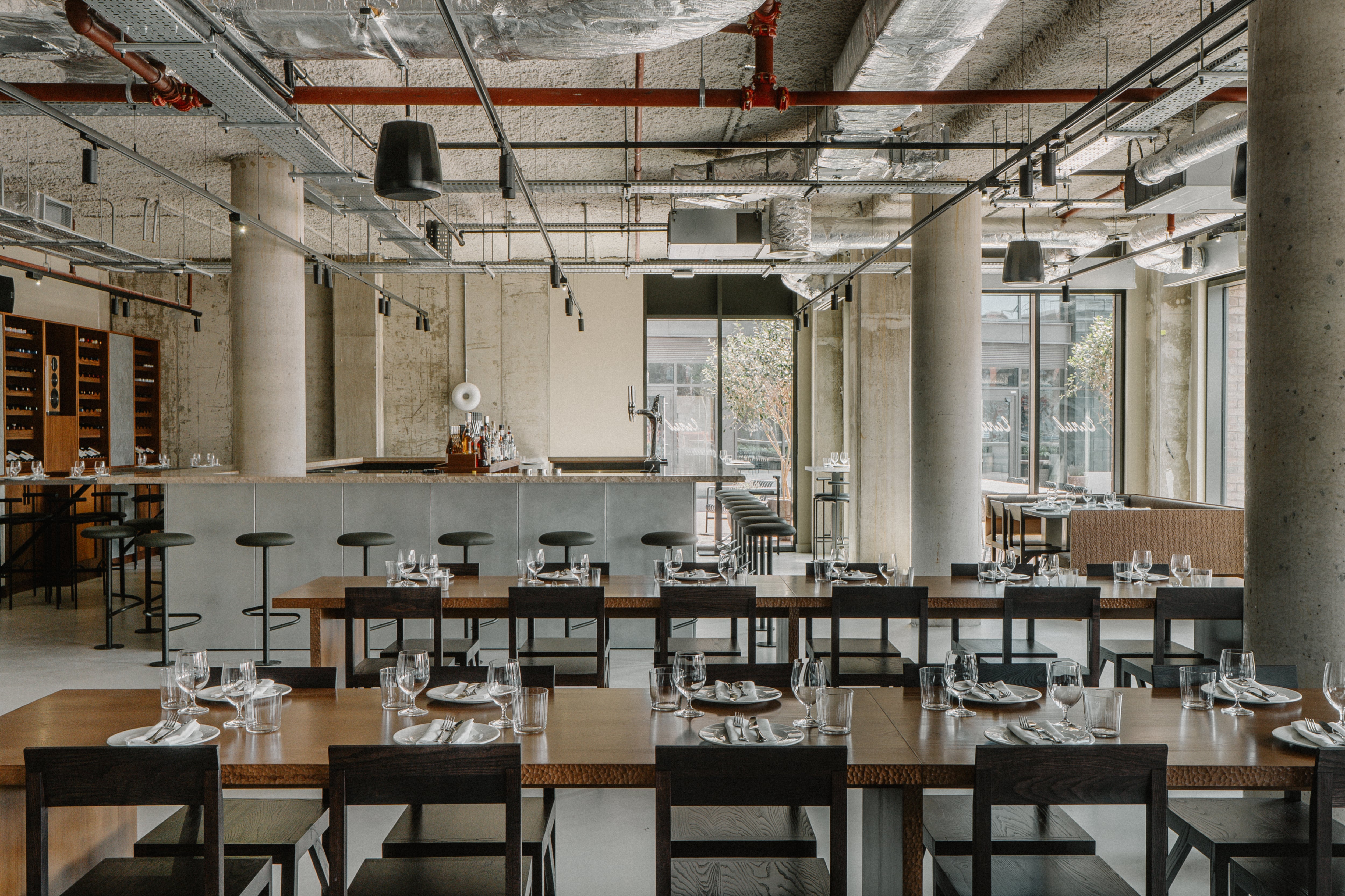 Canal restaurant interior