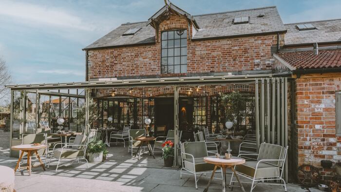 Outbuildings Dorset opens adults-only restaurant led by former The Ledbury chef