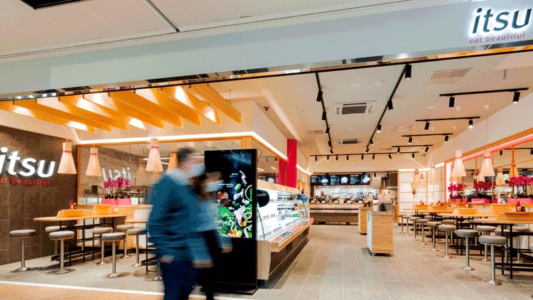 Itsu to make its European debut 