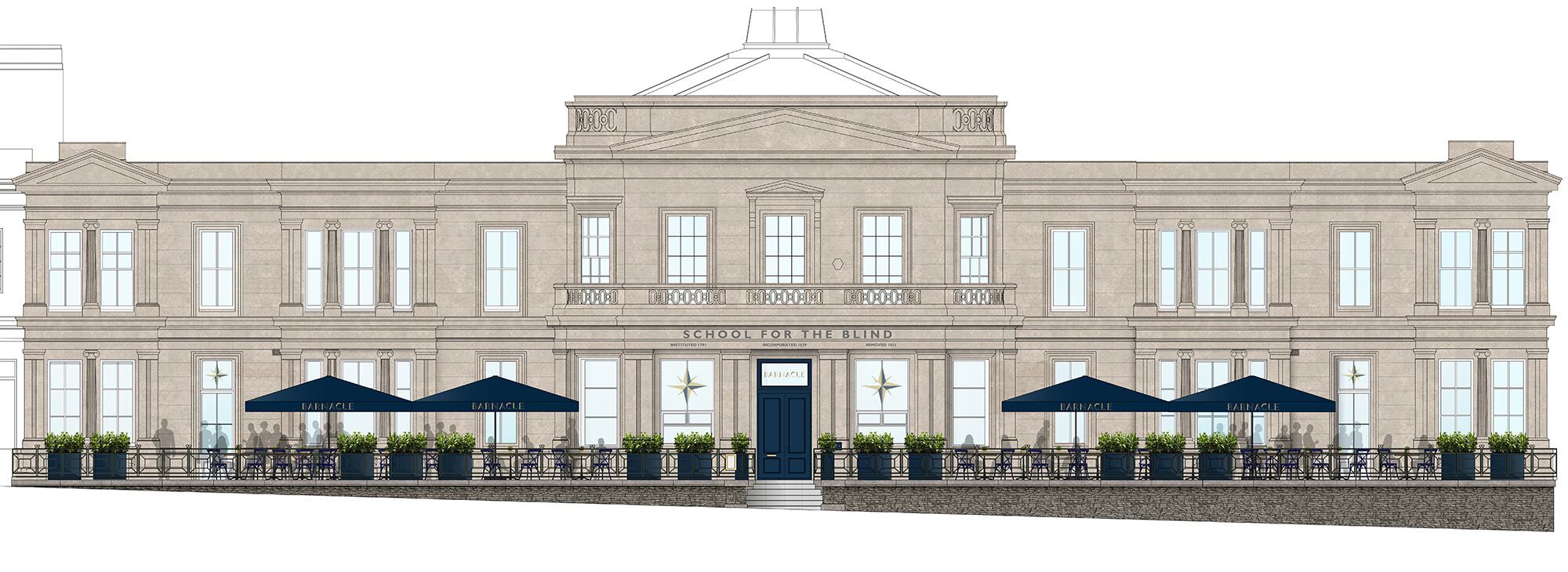 The School for the Blind in Liverpool exterior