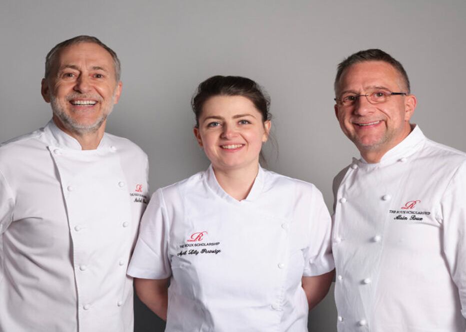 April Lily Partridge wins the Roux Scholarship